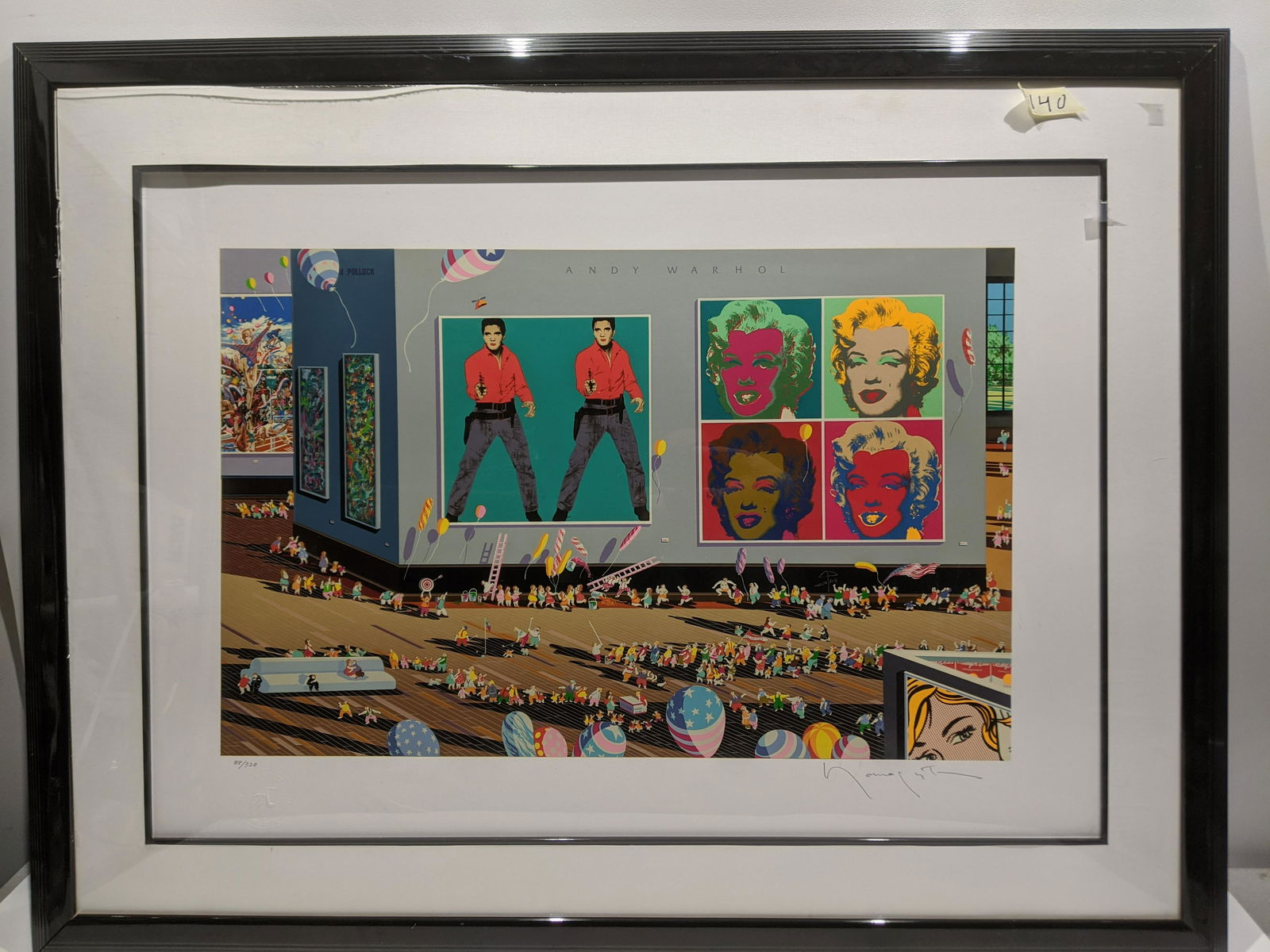 1986 Fine Arts LTD Lithograph Elvis & Marilyn Monroe (1 of 11)