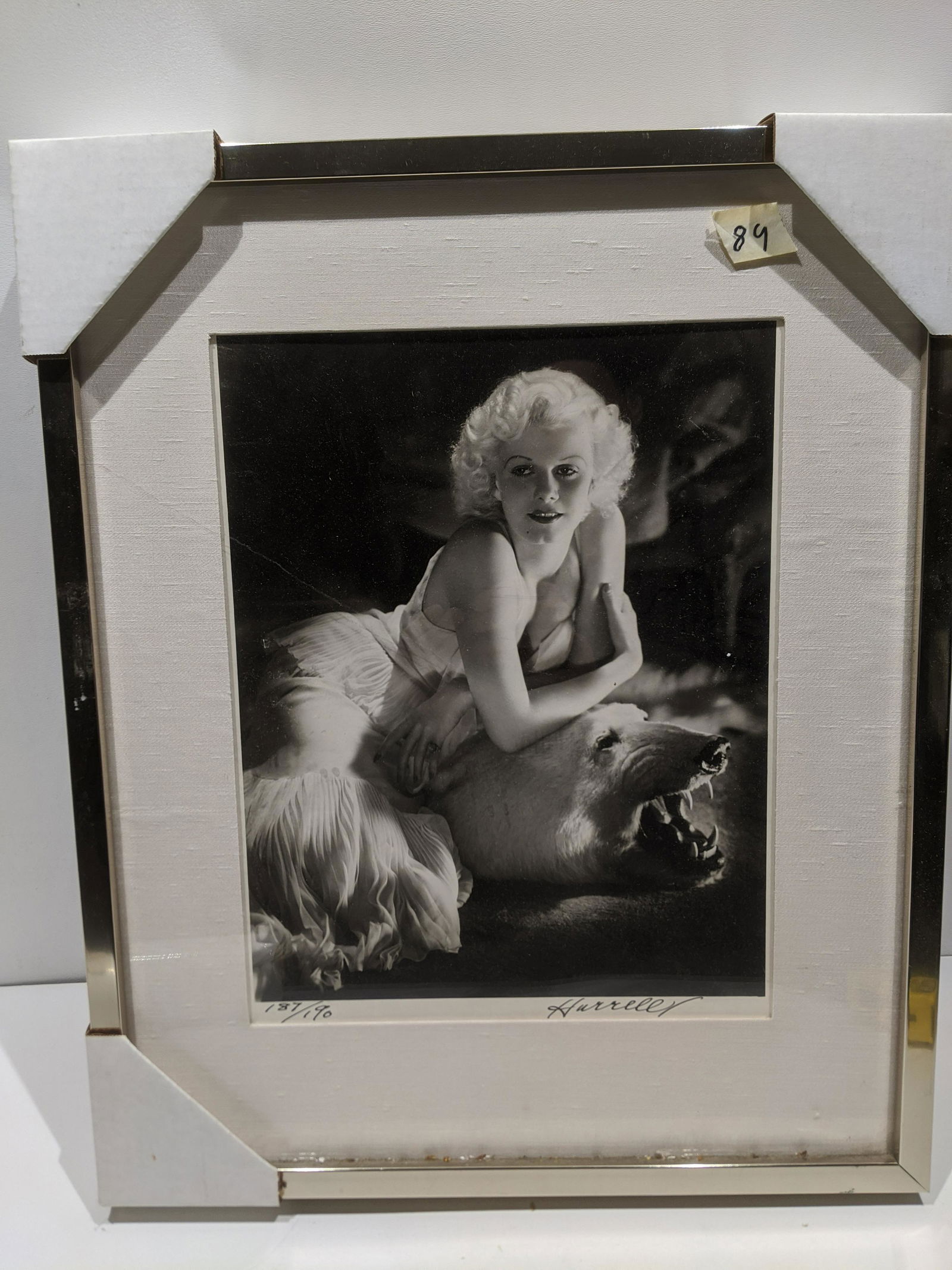 1980 George Hurrell Jean Harlow Ltd. Ed Photograph (1 of 10)