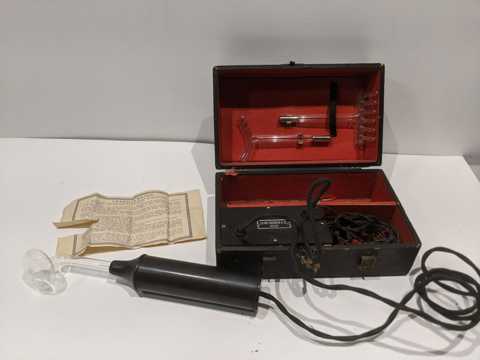 Vintage Sears Roebuck Quack Medicine Machine in Case (1 of 5)