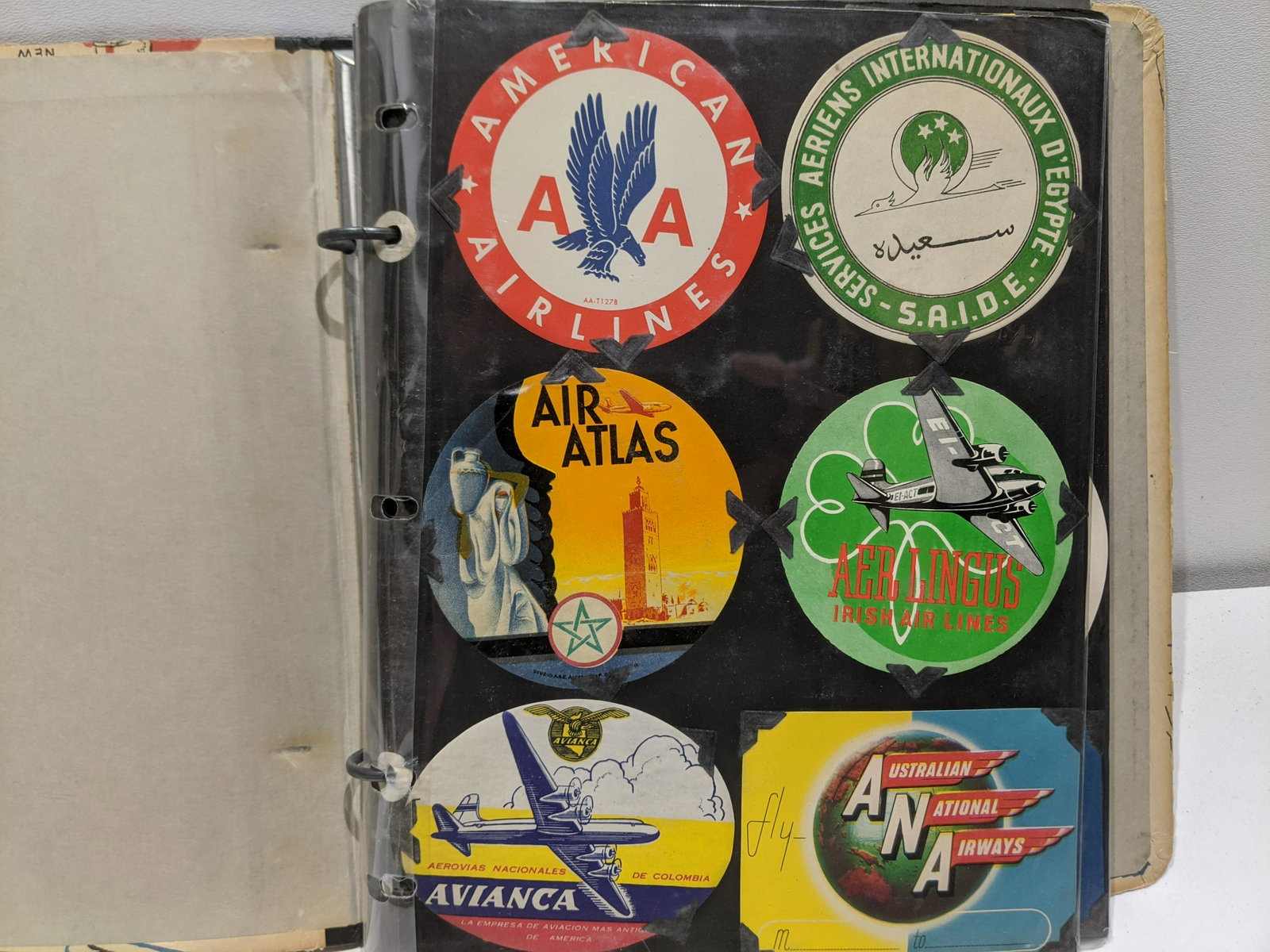 Lot 36 Vintage Airplane Airlines Luggage Stickers Decal: Lot 36 Vintage Airplane Airlines Luggage Stickers Decals. Condition:Mild wear with age Shipping:We offer in-house shipping. Item(s) will be packed after invoice is paid and shipping charge will be inv