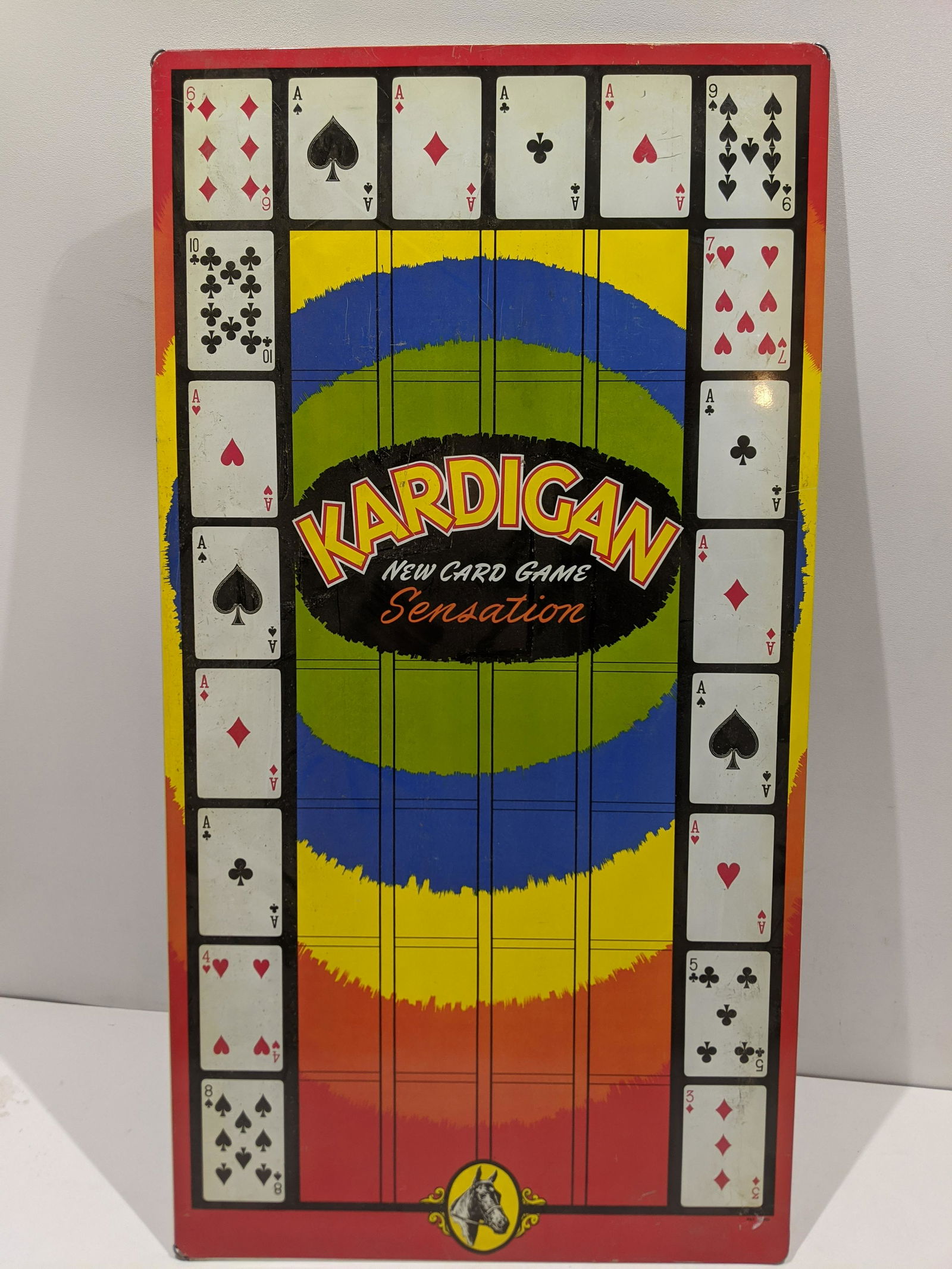 Vintage Kardigan Metal Playing Card Game Sign (1 of 7)