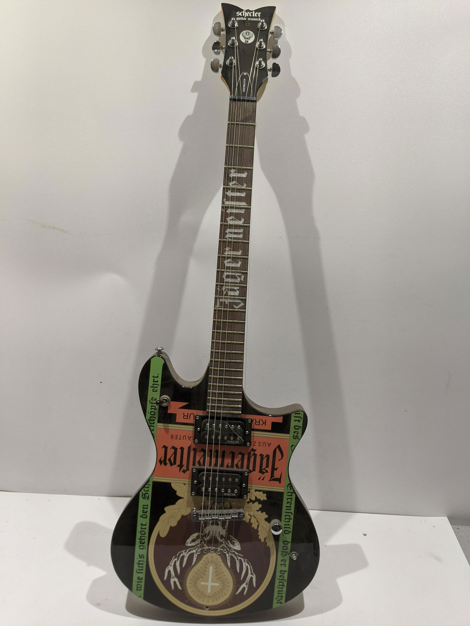 Schecter Tempest Jagermeister Black Electric Guitar (1 of 8)