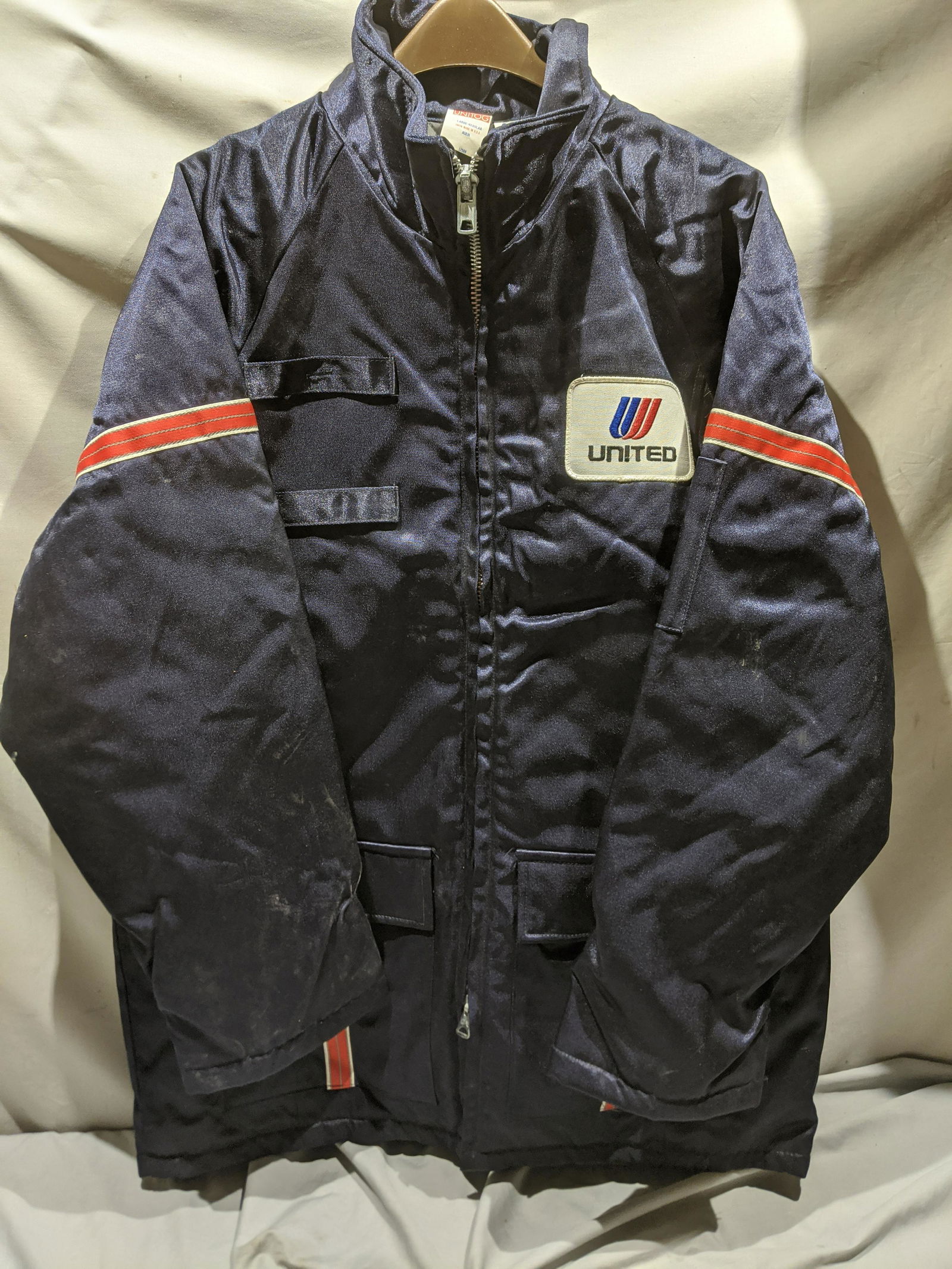 Vintage United Airlines Large Regular Unitog Jacket (1 of 5)