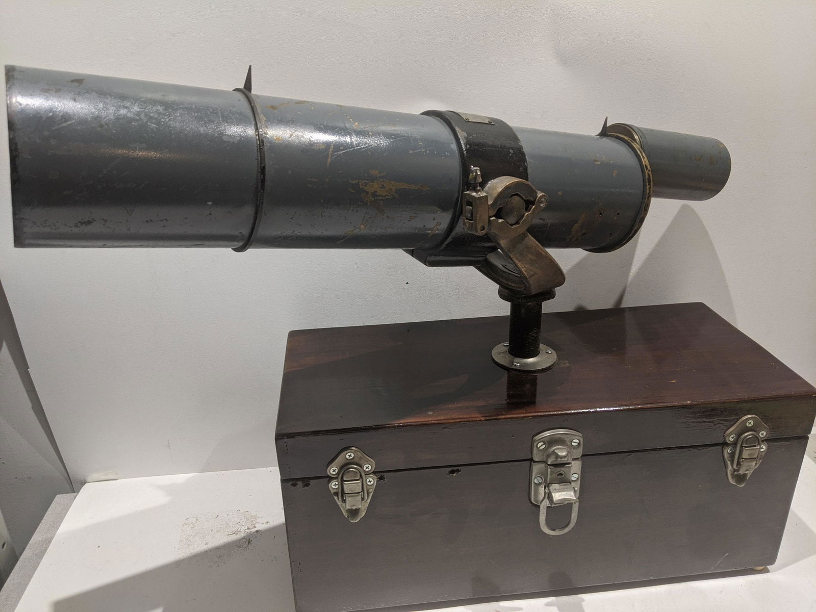 1942 WWII Bausch & Lomb US Navy MK1 Ships Telescope (1 of 6)