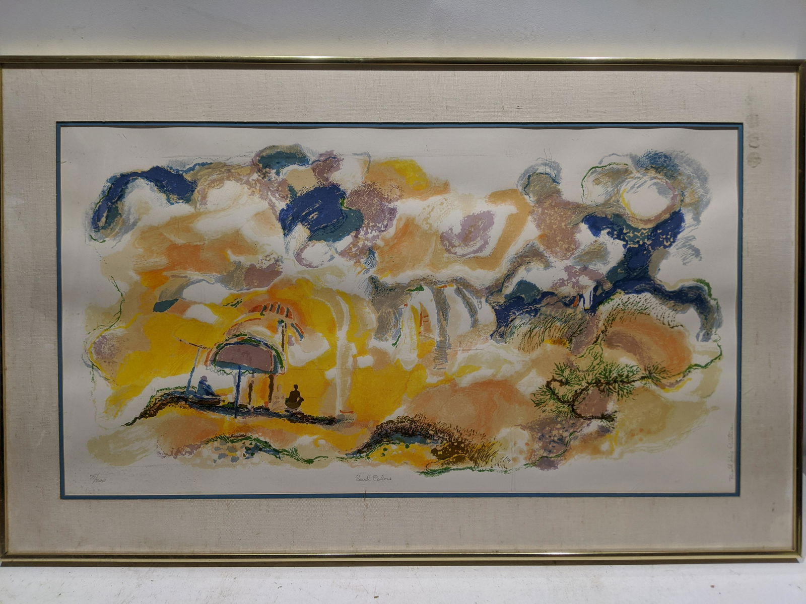 Ronald Julius Christensen Saud Colors Ltd Ed Lithograph (1 of 13)