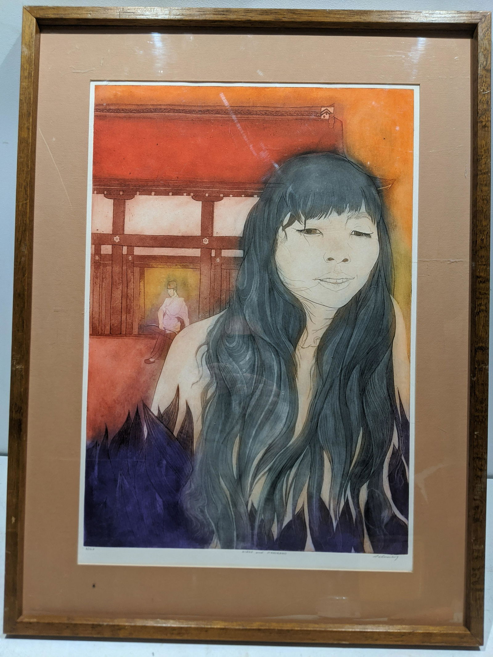 David Silverberg Mieko & Kamigamo Ltd Ed Color Etching (1 of 13)