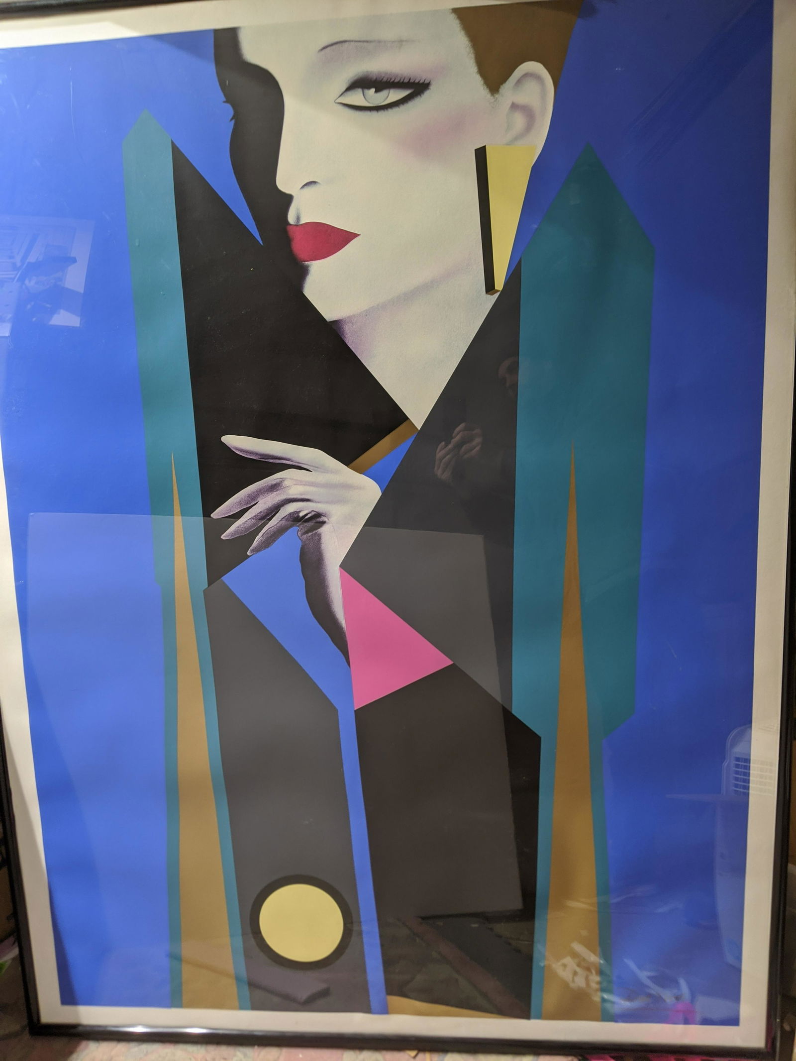 HUGE Razzia CLANDESTINE - GUY LAROCHE French Poster (1 of 6)