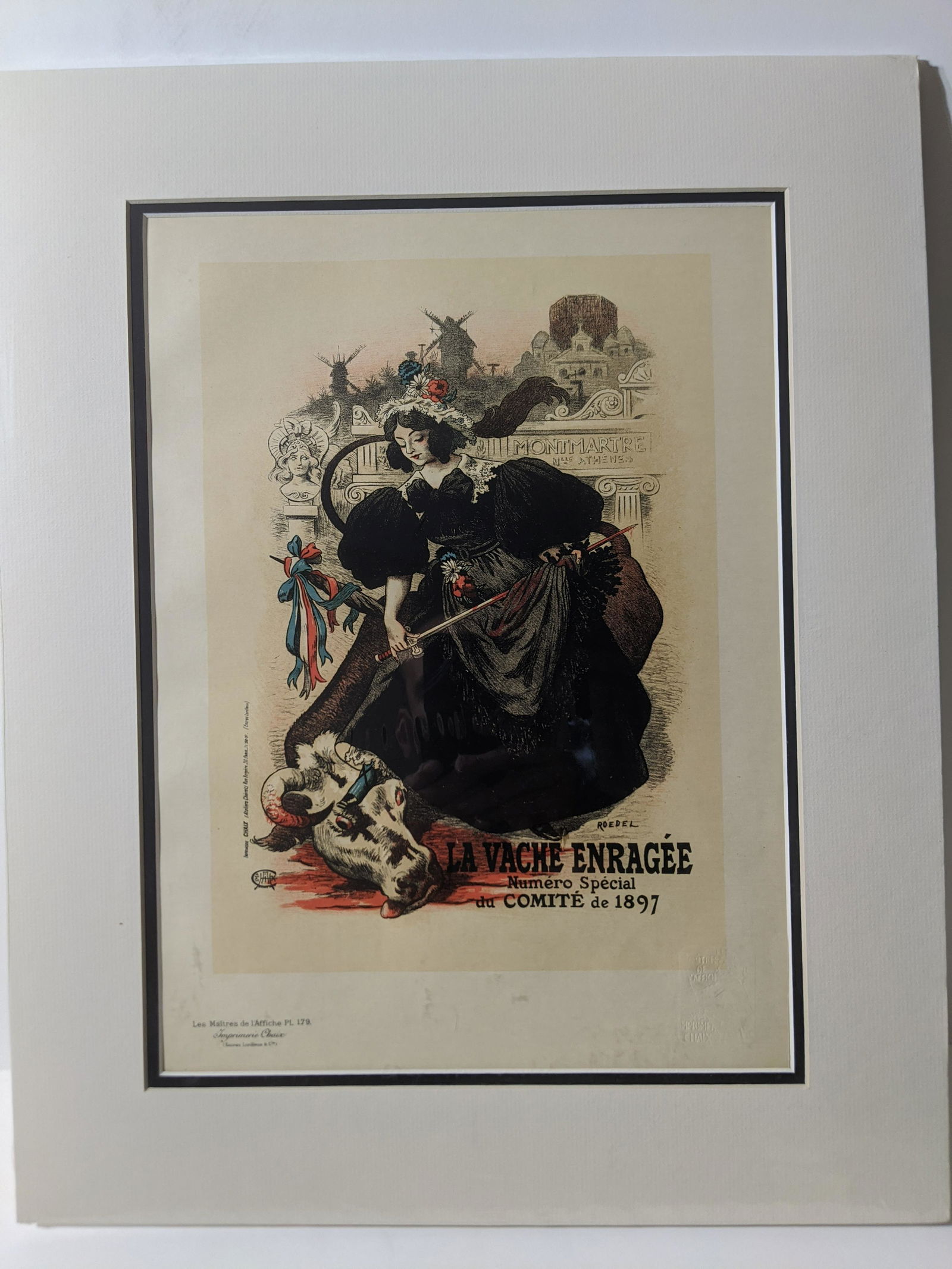 Auguste Roedel Vache enragee Maitres de L'Affiche 179 (1 of 10)