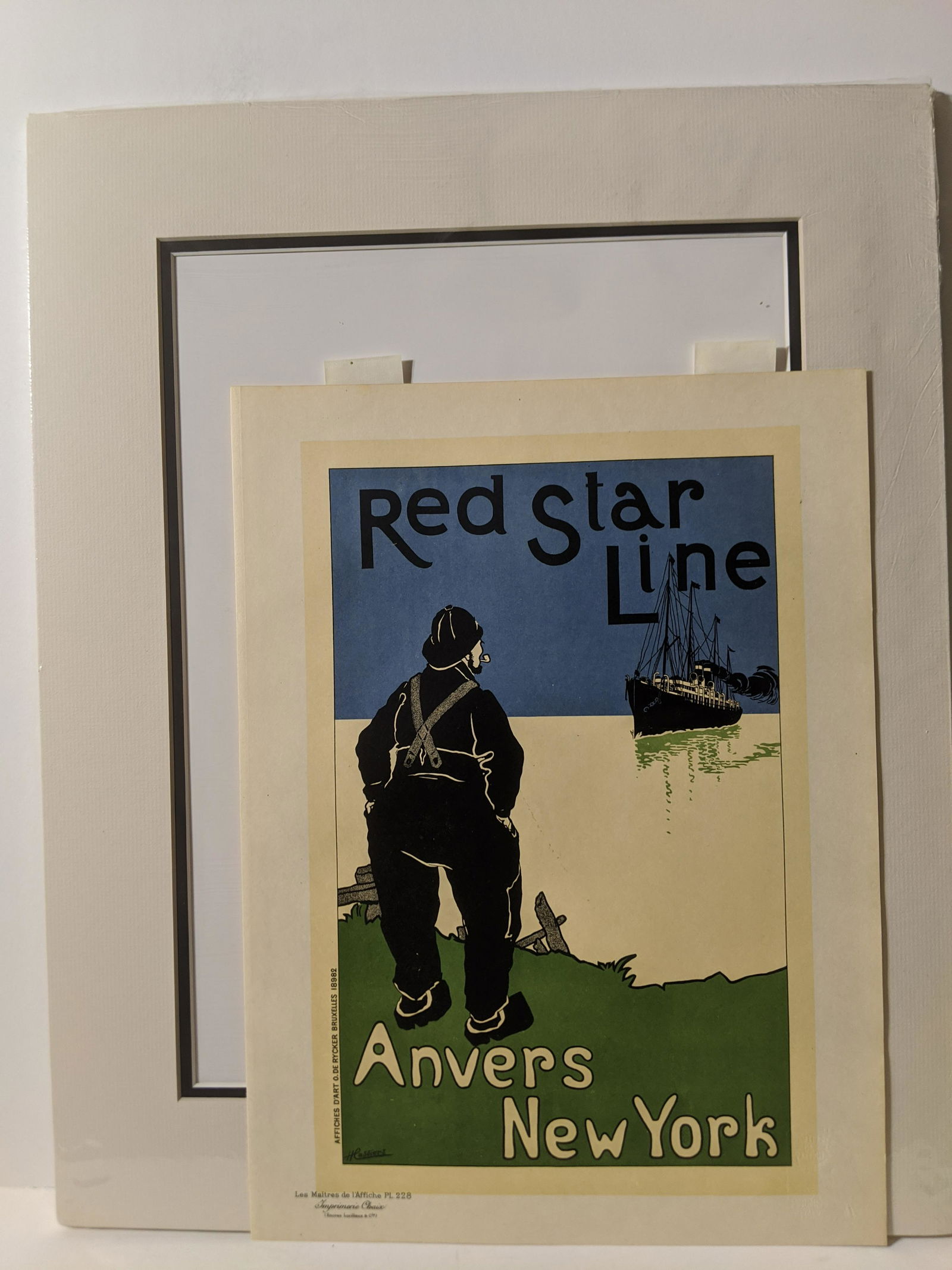 Henri Cassiers  Red Star Line Maitres de L'Affiche 228 (1 of 10)