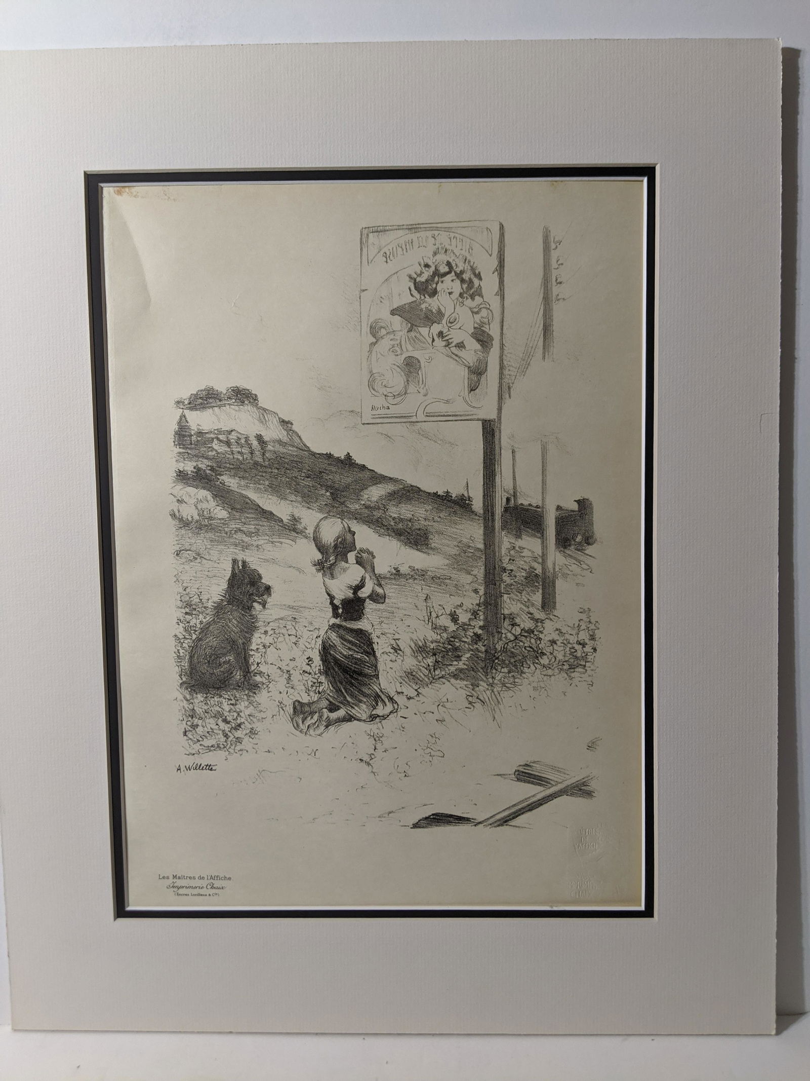 Les Maitres De L'Affiche Willette  The Pious Error (1 of 11)