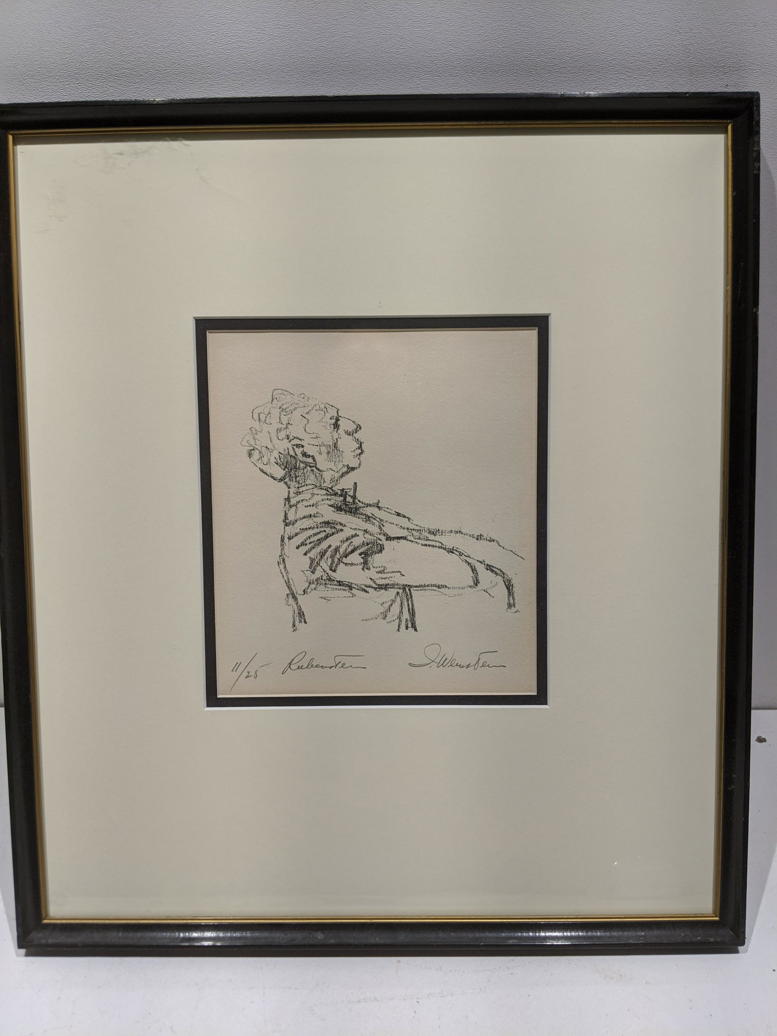 Anton Rubinstein Portrait Signed Ltd Ed Lithograph (1 of 7)