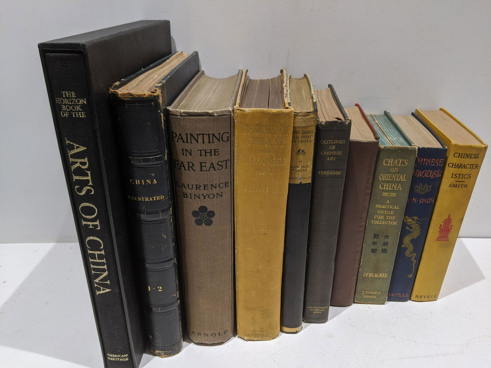 Lot 10 Antique Assorted Chinese Art Books (1 of 7)