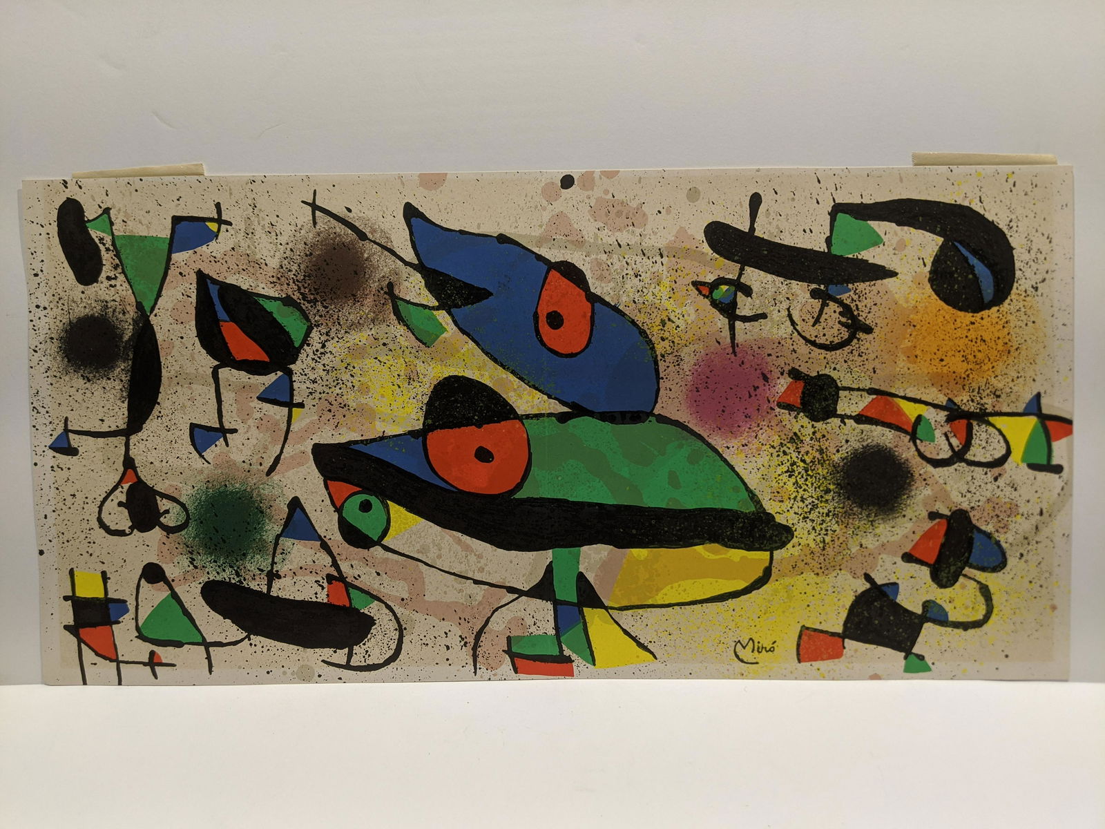 Miro Lithograph Sculpture II Maeght Edition (1 of 9)