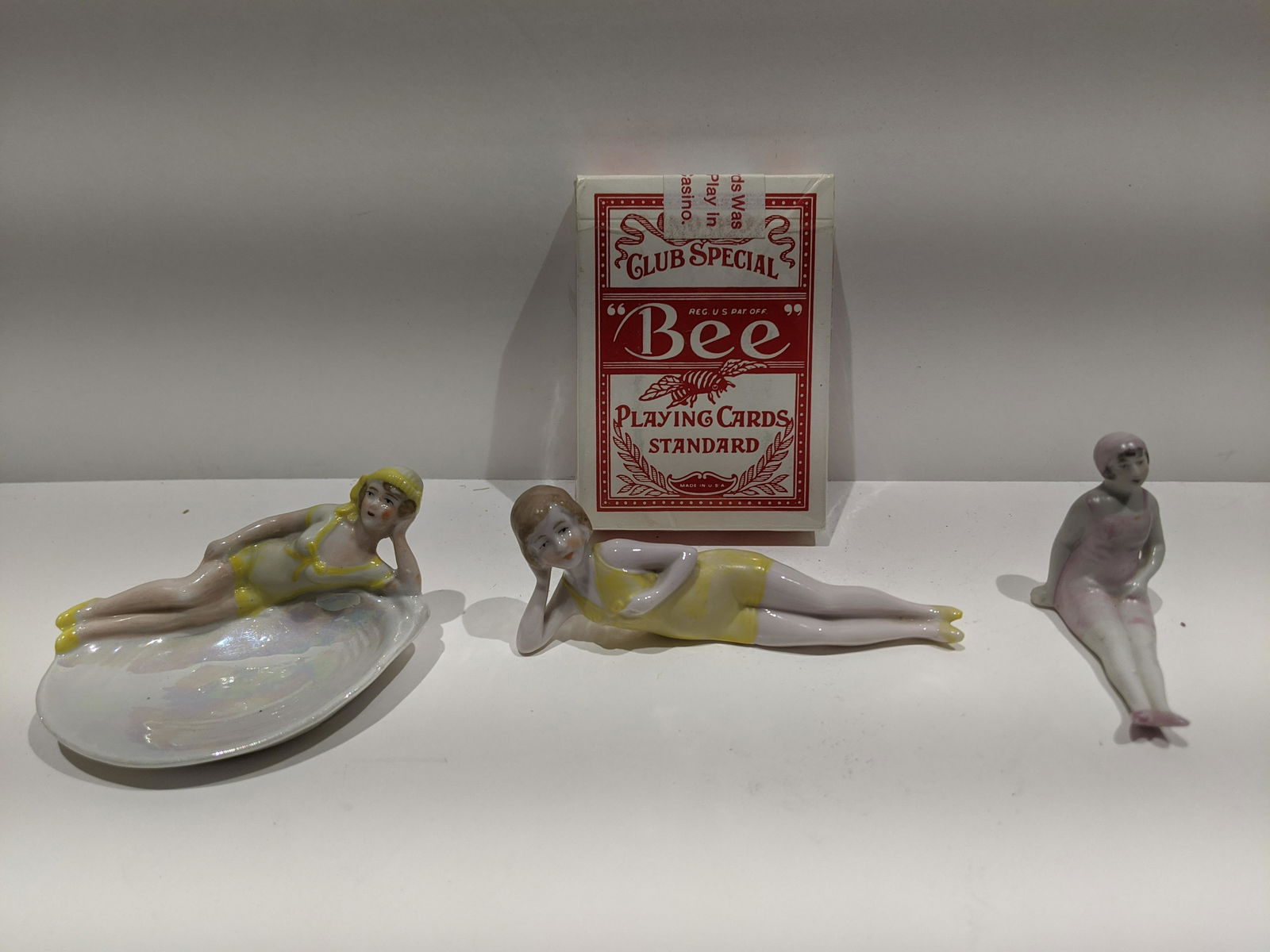 Lot 3 Made in Germany Porcelain Bisque Bathing Beauties (1 of 6)