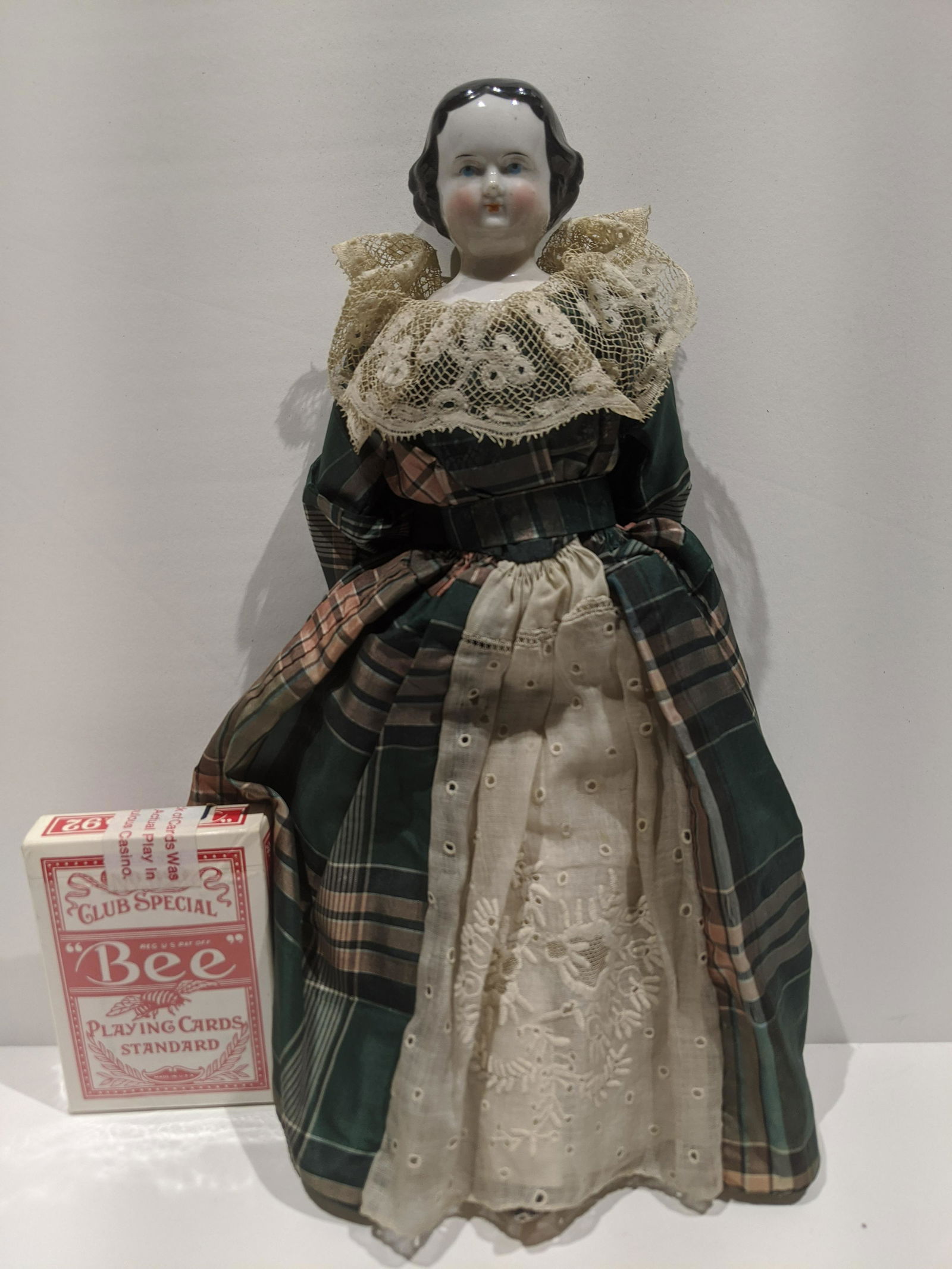 Antique German Porcelain China Doll w/ Painted Shoes (1 of 5)