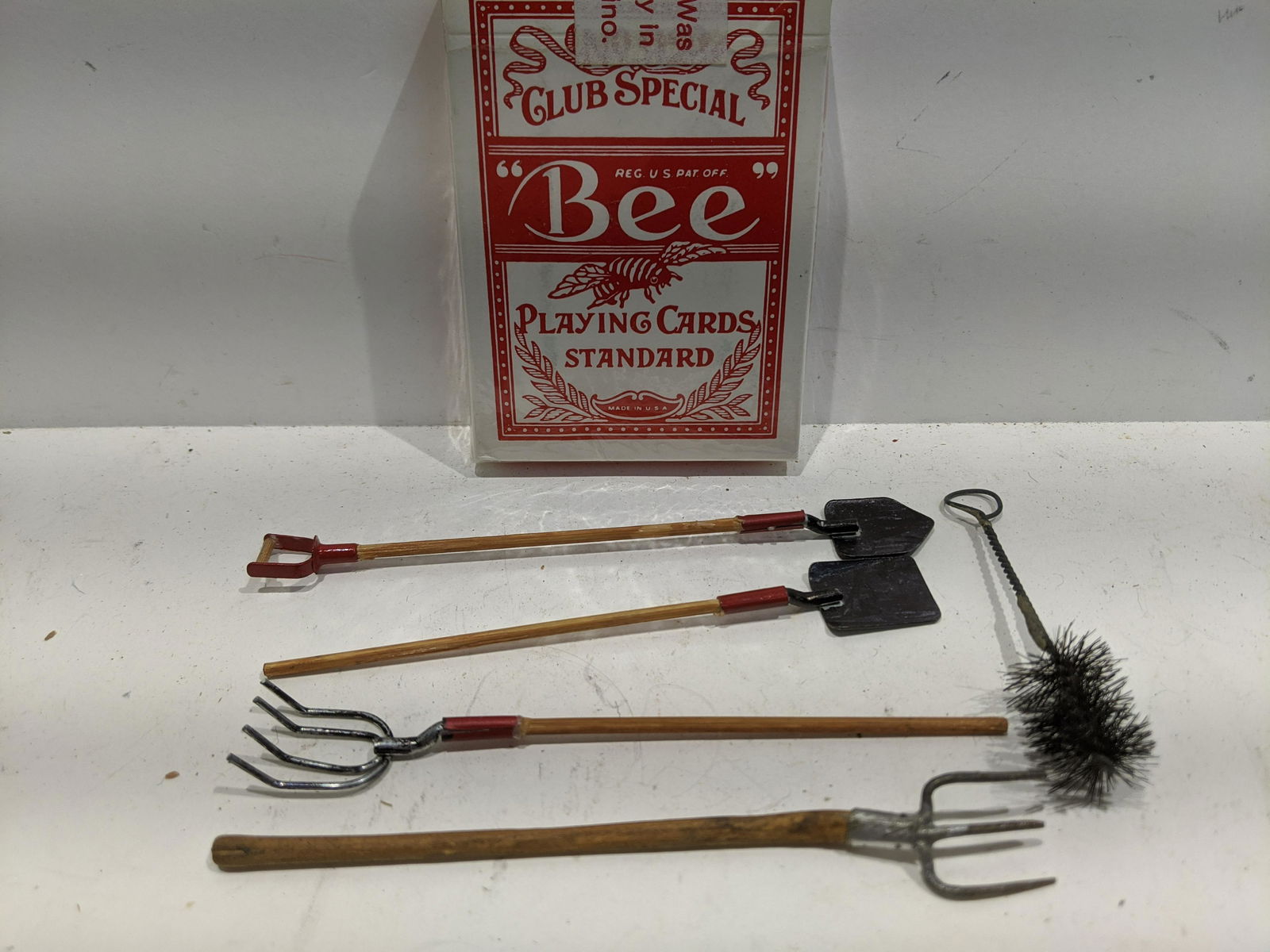 Lot 5 Antique Miniature Dollhouse Garden Tools (1 of 5)