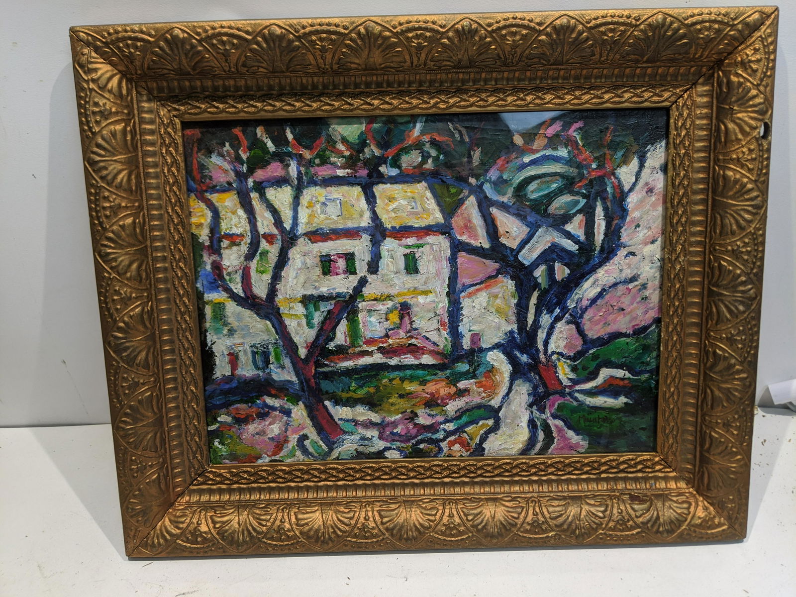 Gabriele Munter Gelbus Hauschen Oil Painting (1 of 15)