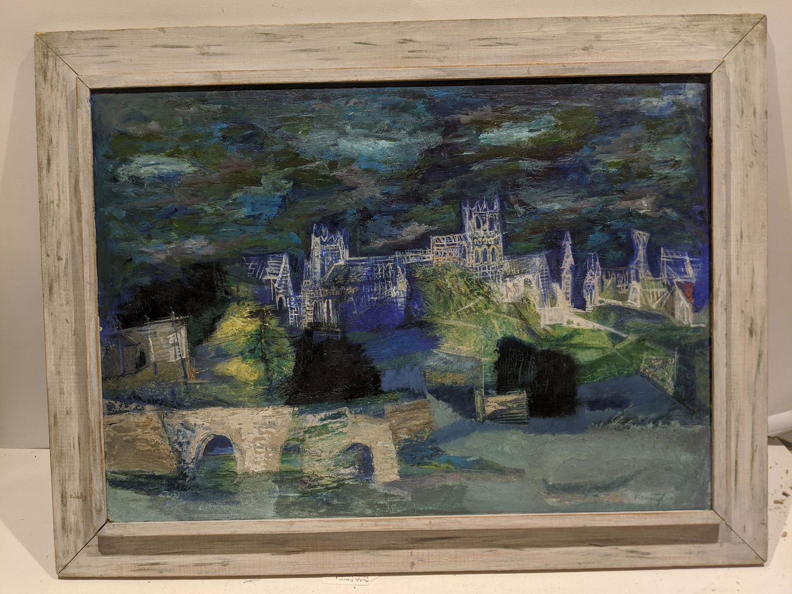 Suzanne Martyl Winchester Night Oil Painting (1 of 14)