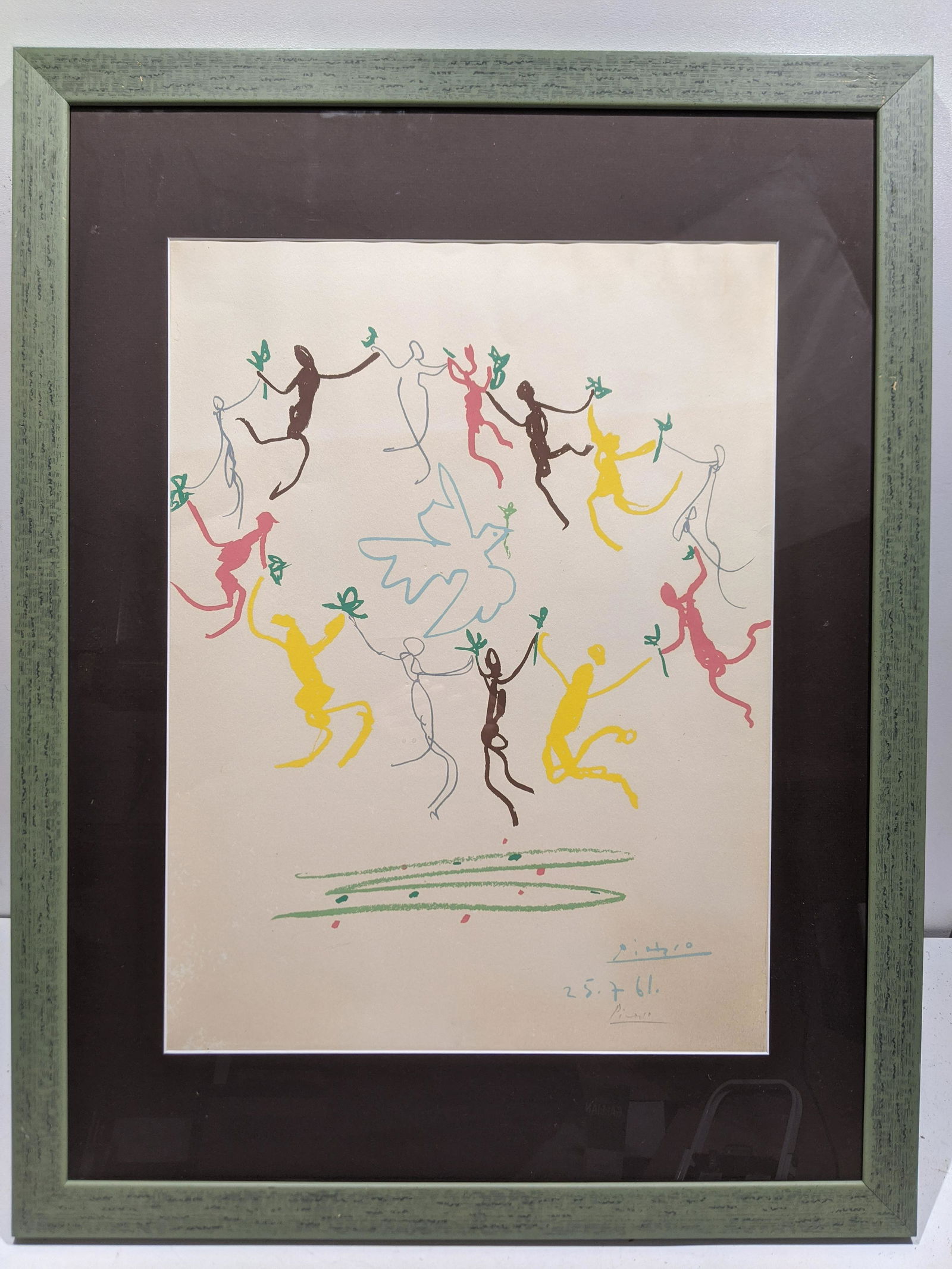 1961 Pablo Picasso Dance of the Youth Signed Lithograph (1 of 11)