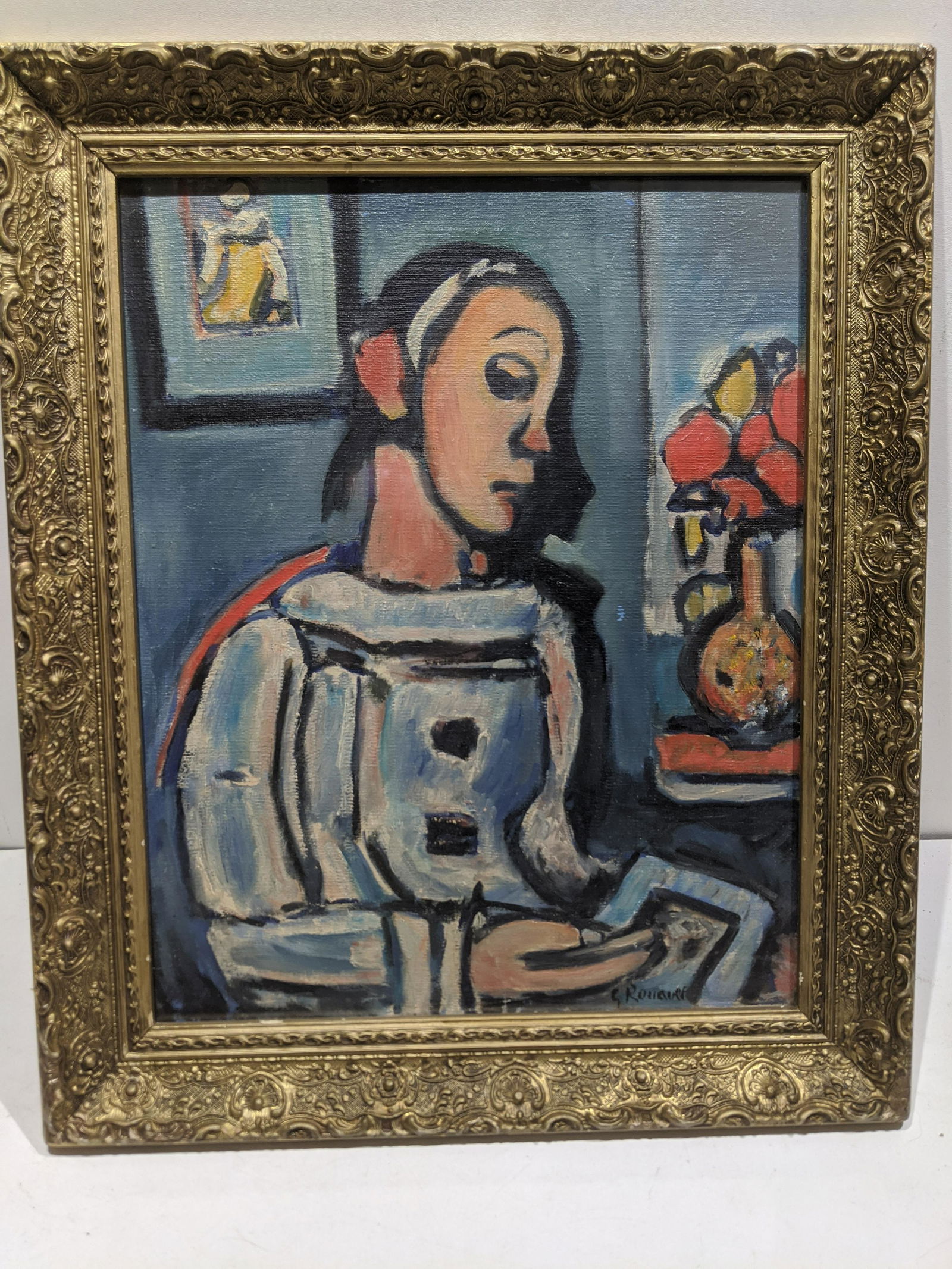 Georges Rouault Portrait of Woman Oil Painting (1 of 11)