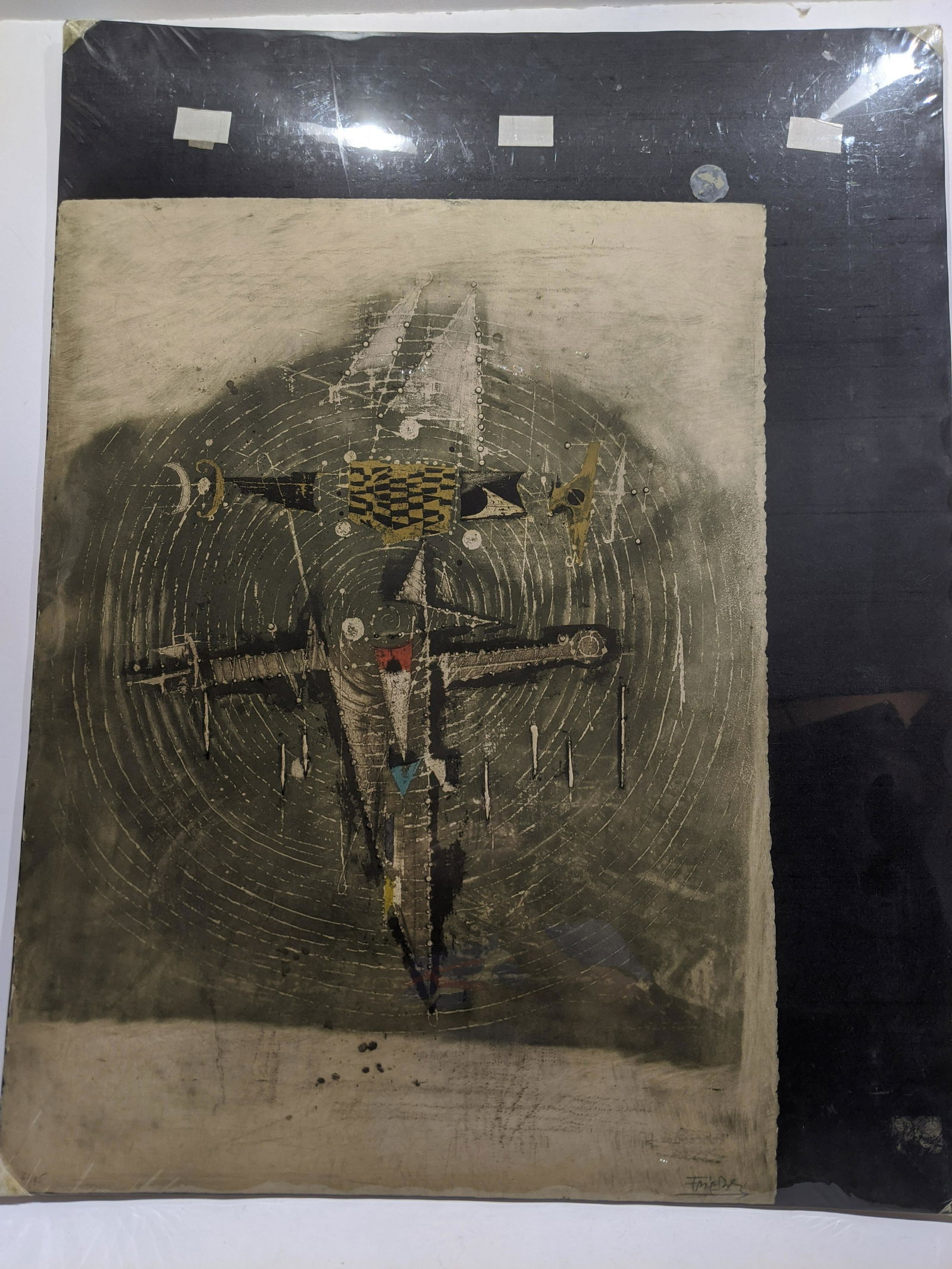 Johnny Friedlaender The Chief 2 21/75 Etching (1 of 12)