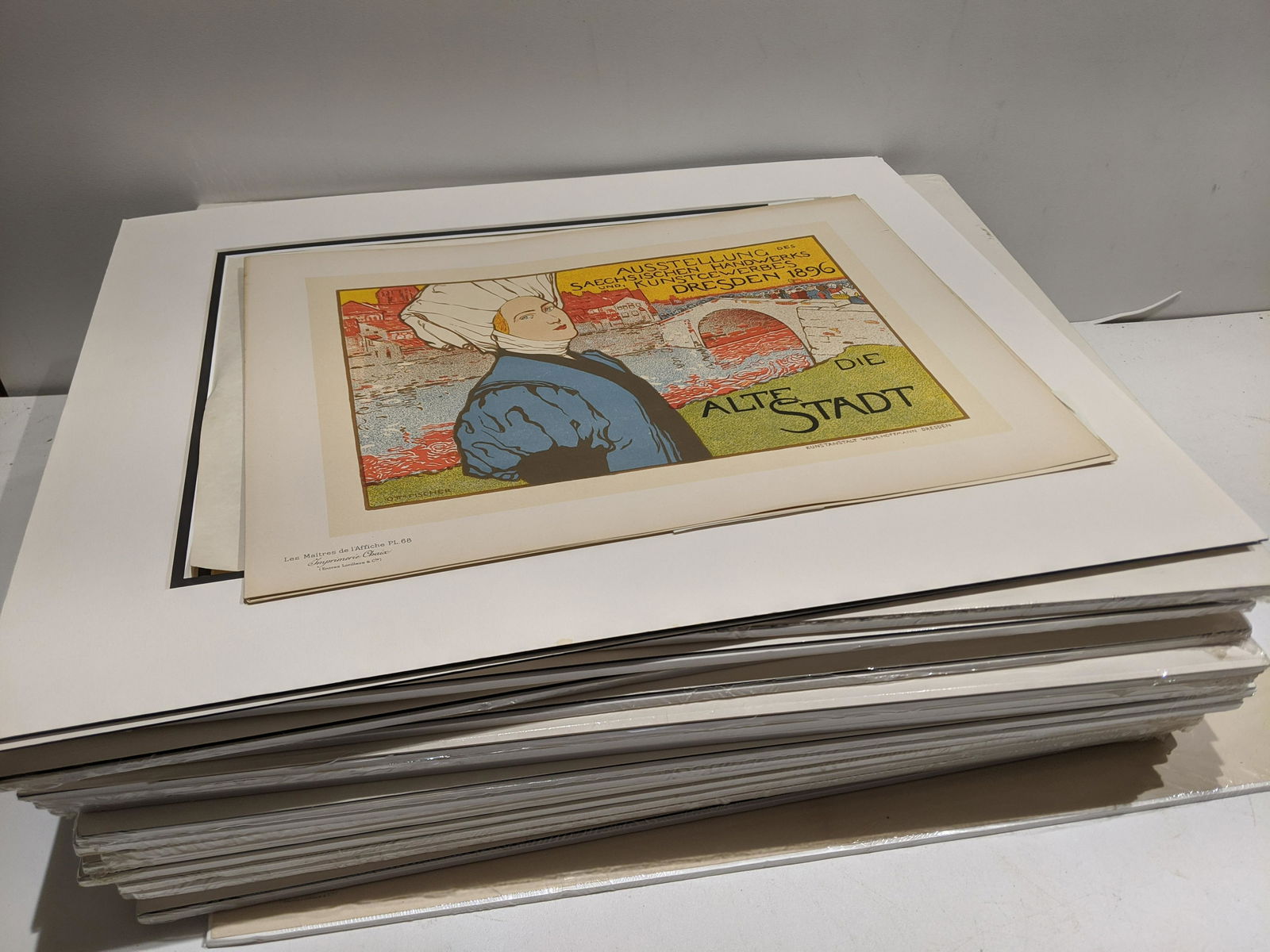 Lot 24 Original Les Maitres de L'Affiche Lithographs (1 of 13)