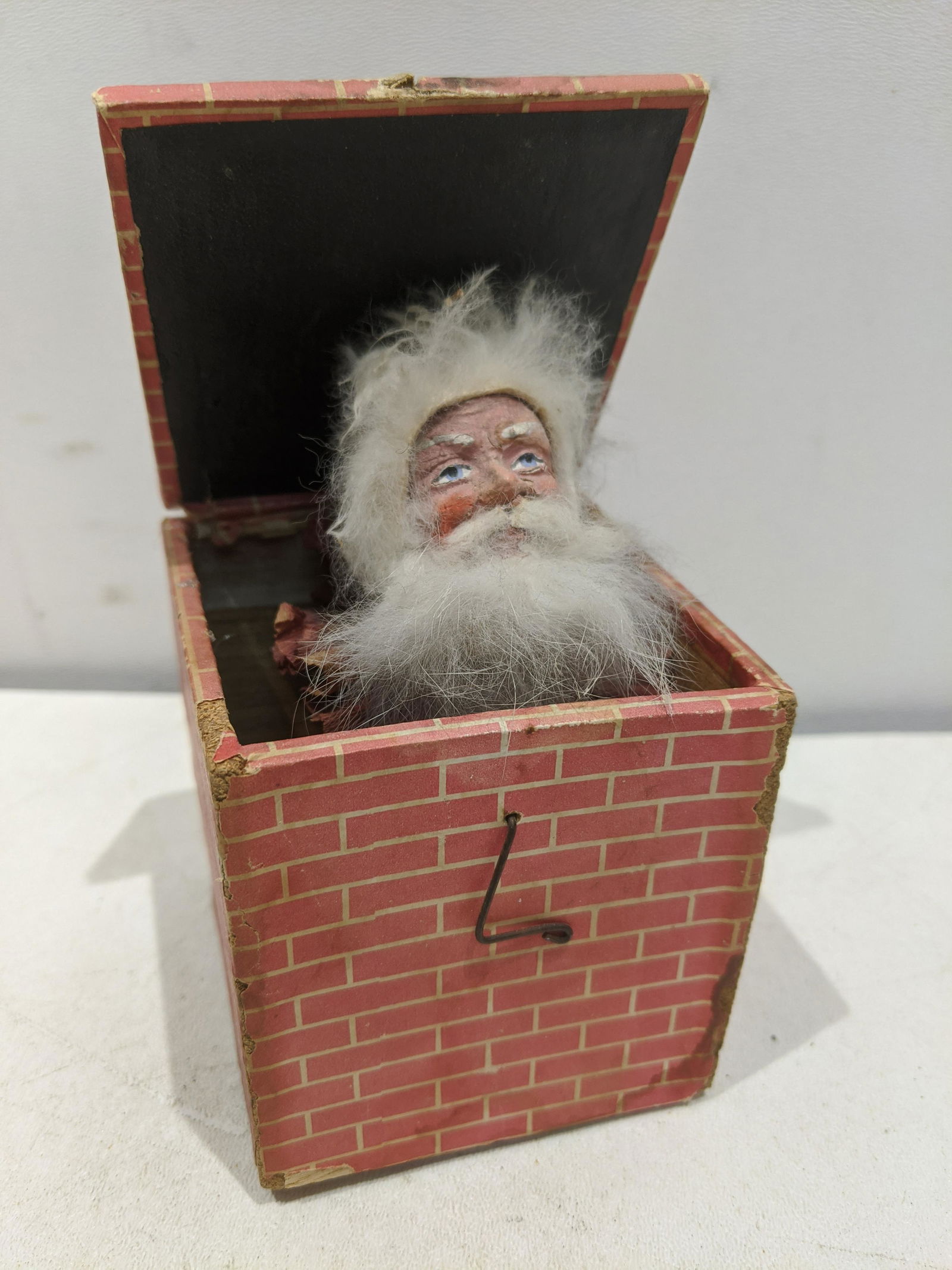 1920-30's German Santa Claus Jack in the Box (1 of 3)