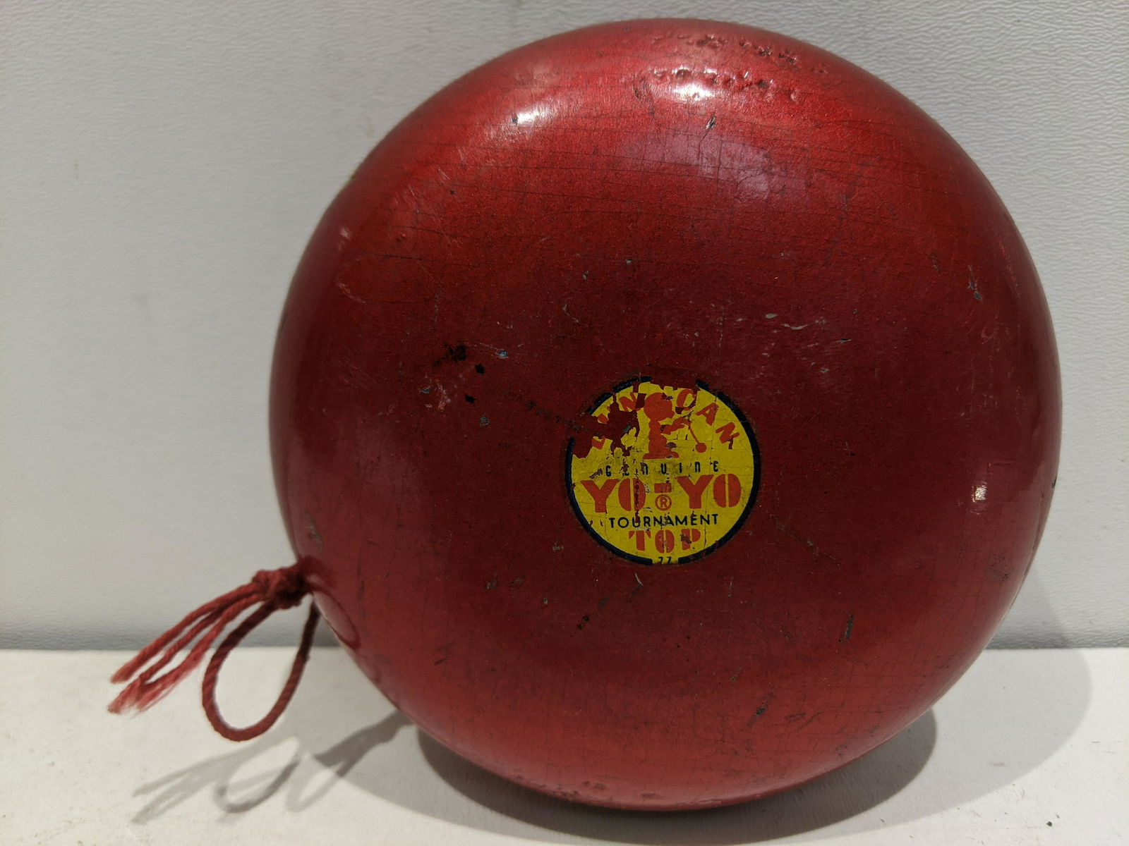 Vintage Duncan Large 5" Diameter Wood Yo-Yo (1 of 4)