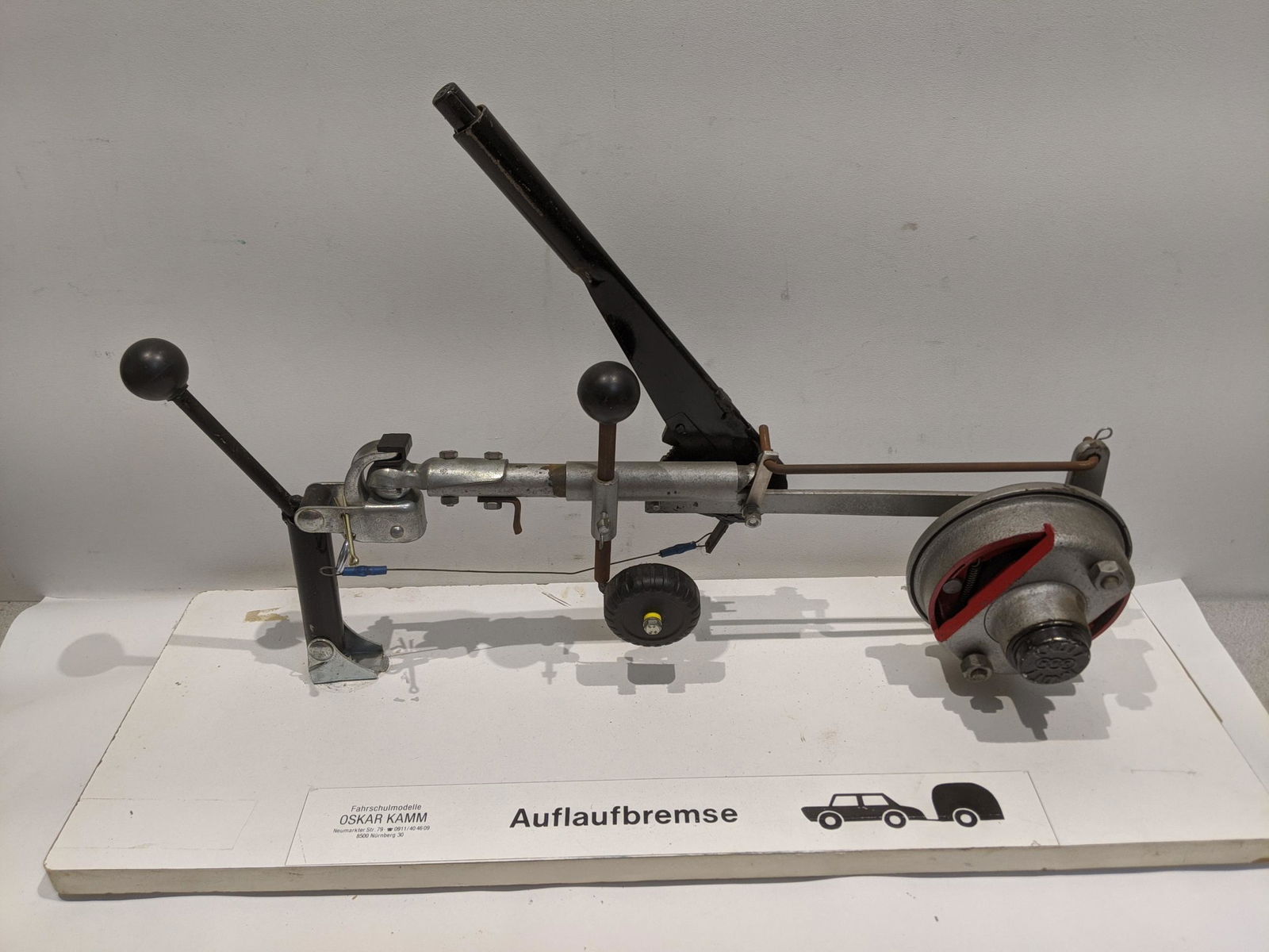1965 Salesman Sample German Overrun Car Brake Display (1 of 6)