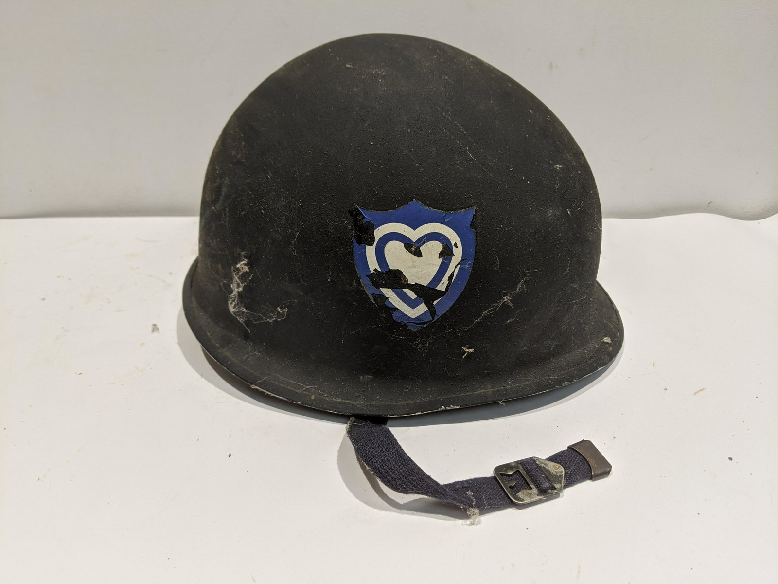 Vintage Belgium Riot Police Helmet UMAL-7-63 GD: Vintage Belgium Riot Police Helmet UMAL-7-63 GD with insert. Condition:Mild wear with age Shipping:We offer in-house shipping. Item(s) will be packed after invoice is paid and shipping charge will be 
