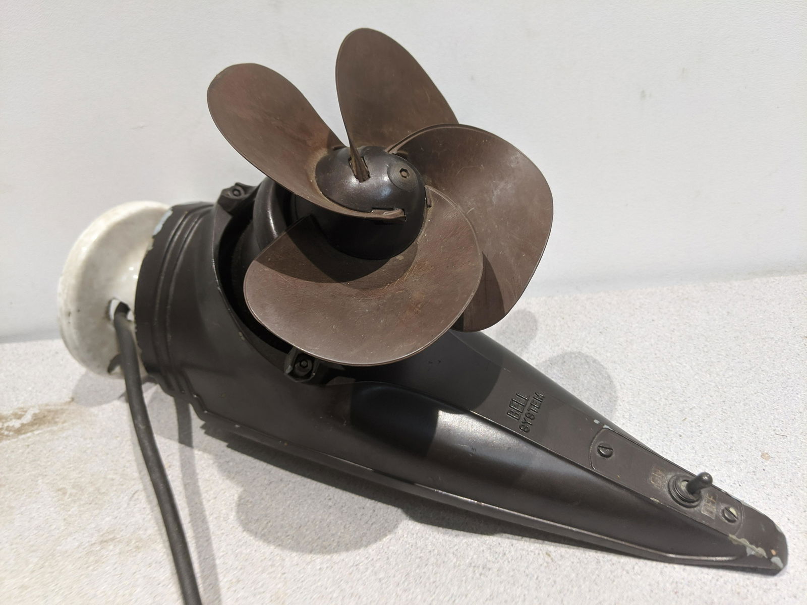 Antique Western Electric Bell Systems Phone Booth Fan (1 of 5)