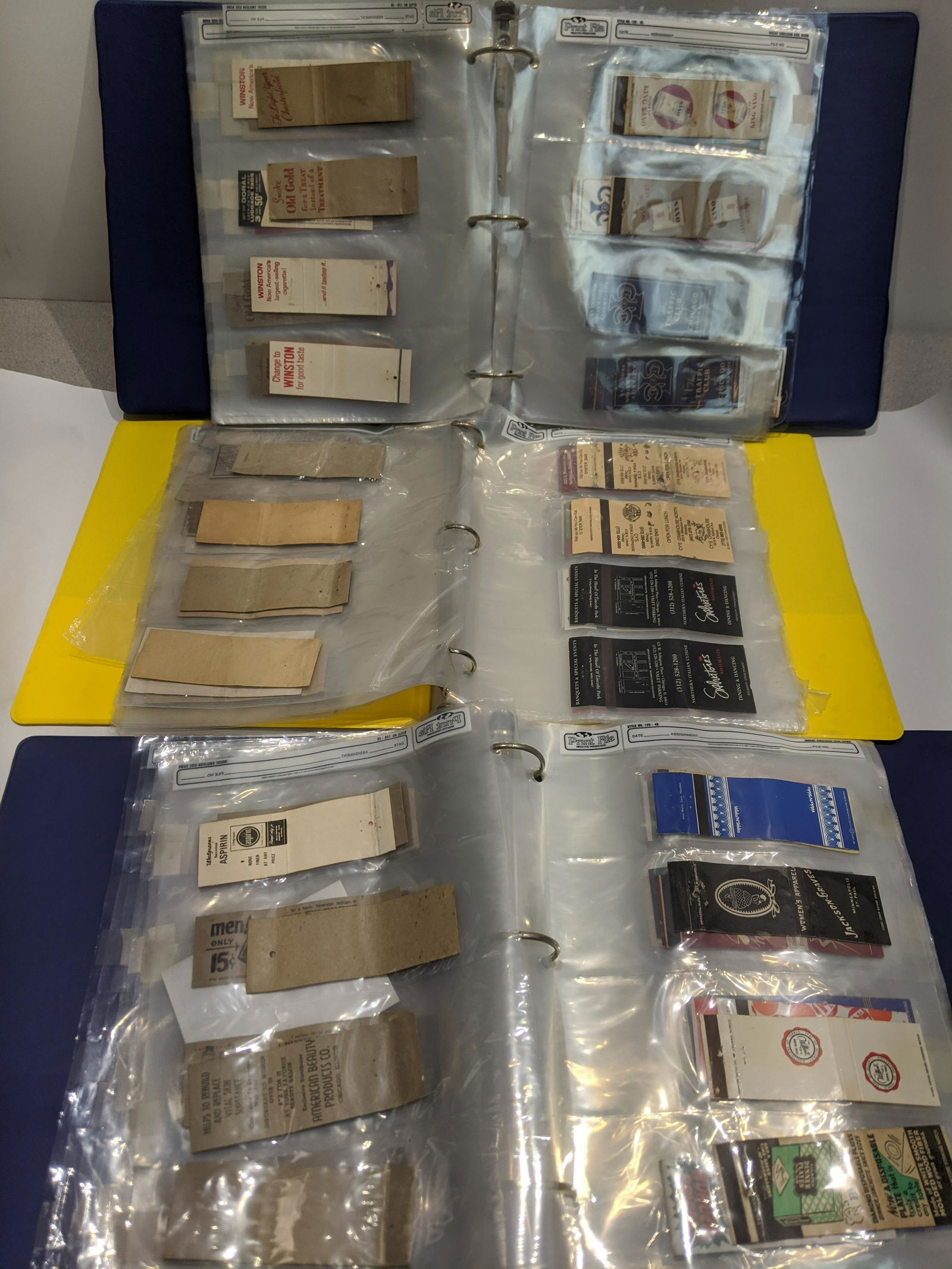 Lot 275 Assorted Vintage Matchbook Covers (1 of 8)