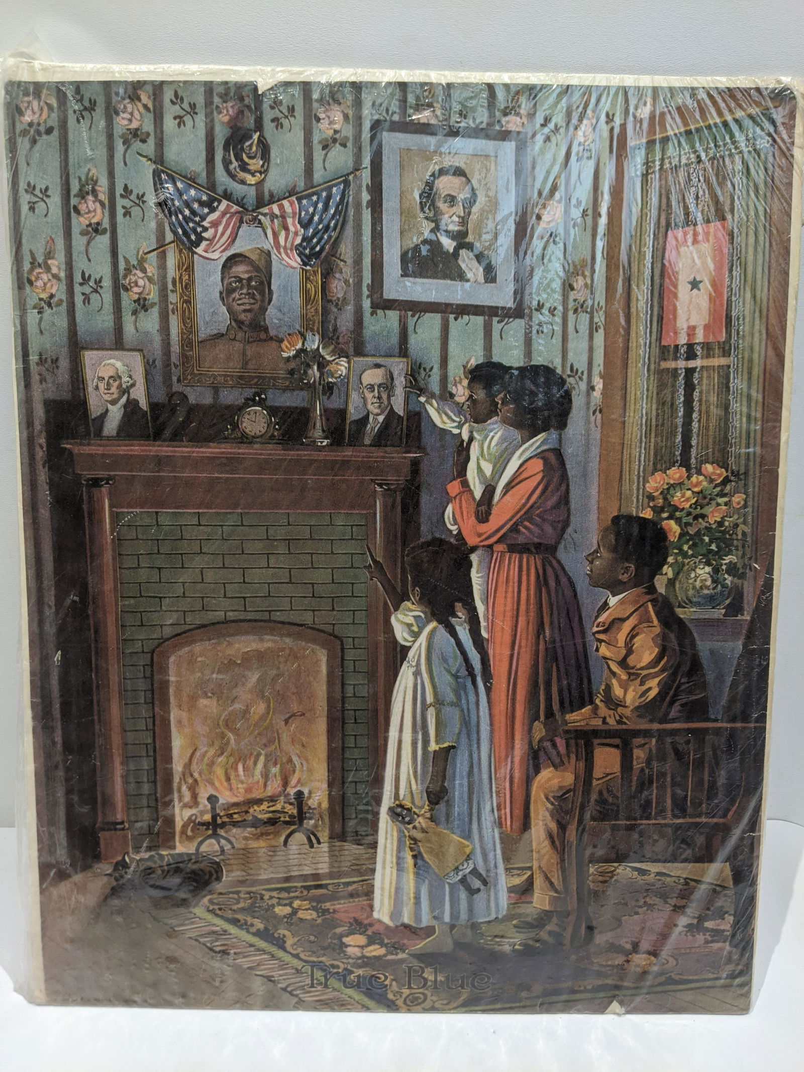 1919 True Blue Black Family Advertising Poster Renesch (1 of 9)