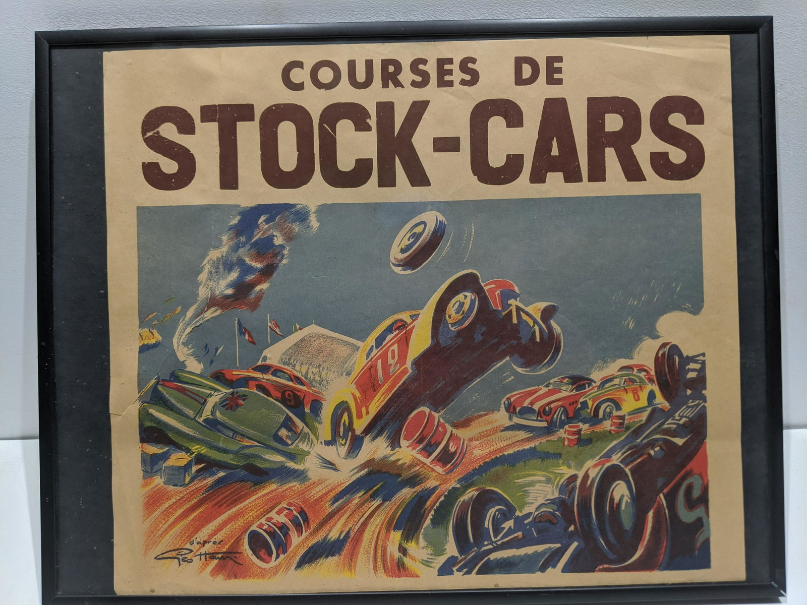 Early Geo Ham Courses De Stock-Cars Print (1 of 11)