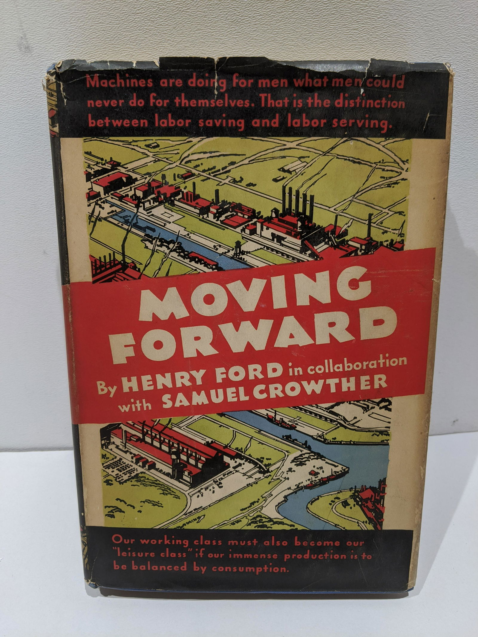 1930 First Edition Moving Forward by Henry Ford Book (1 of 5)