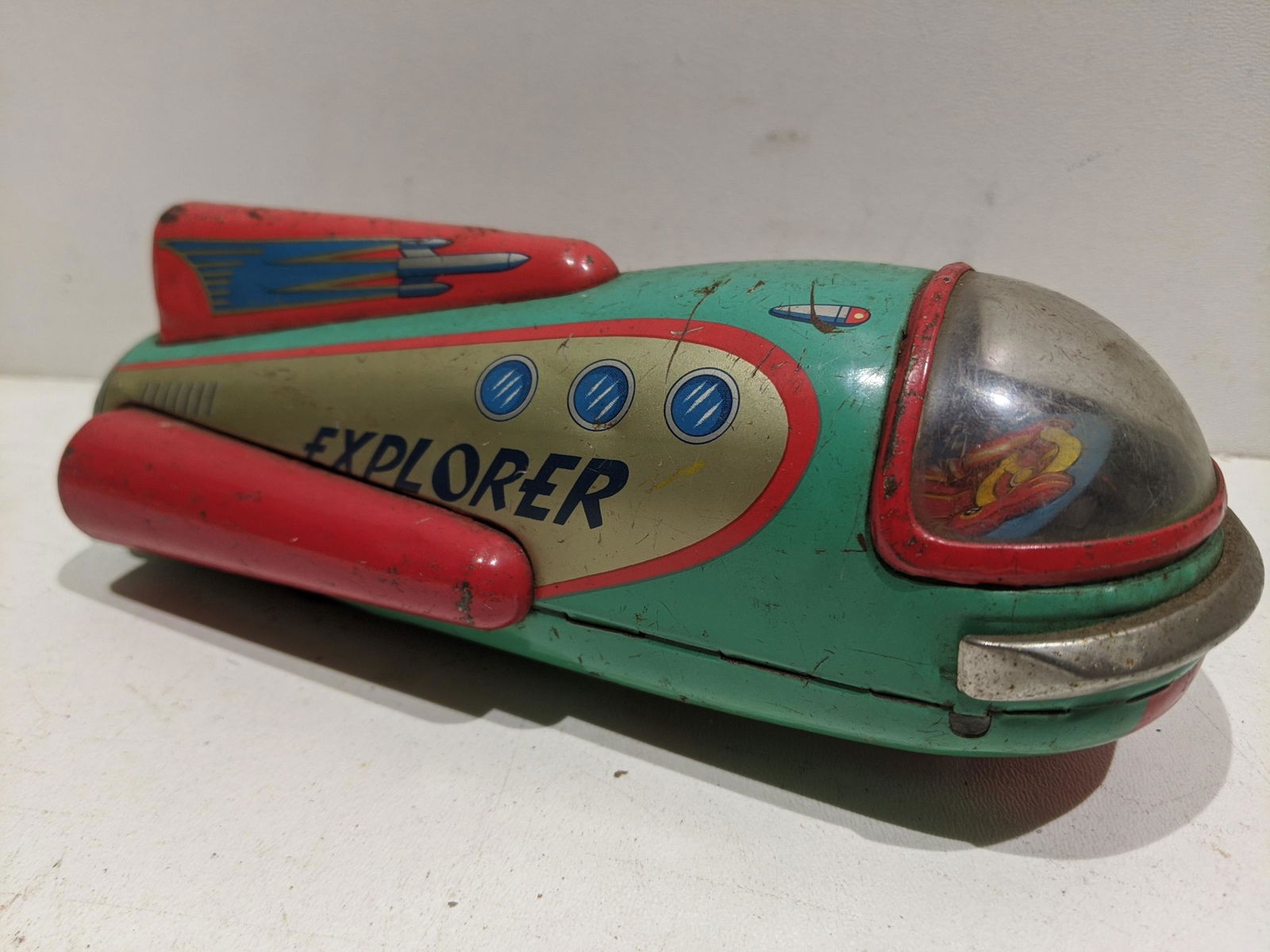 Modern Toys Tin Friction Japan Explorer Space Ship (1 of 6)