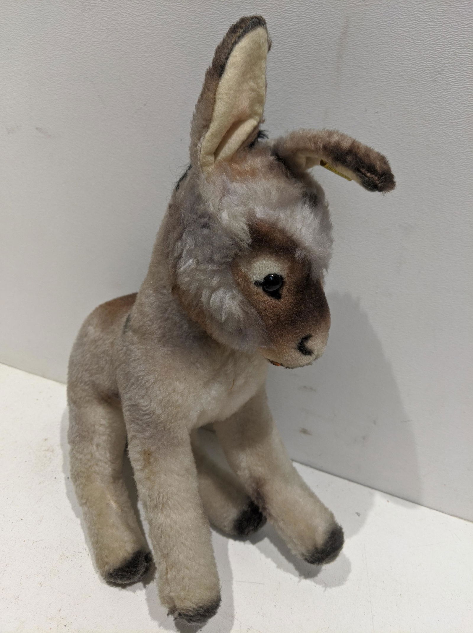 Vintage Steiff Donkey Plush Toy w/ Ear Tag (1 of 4)