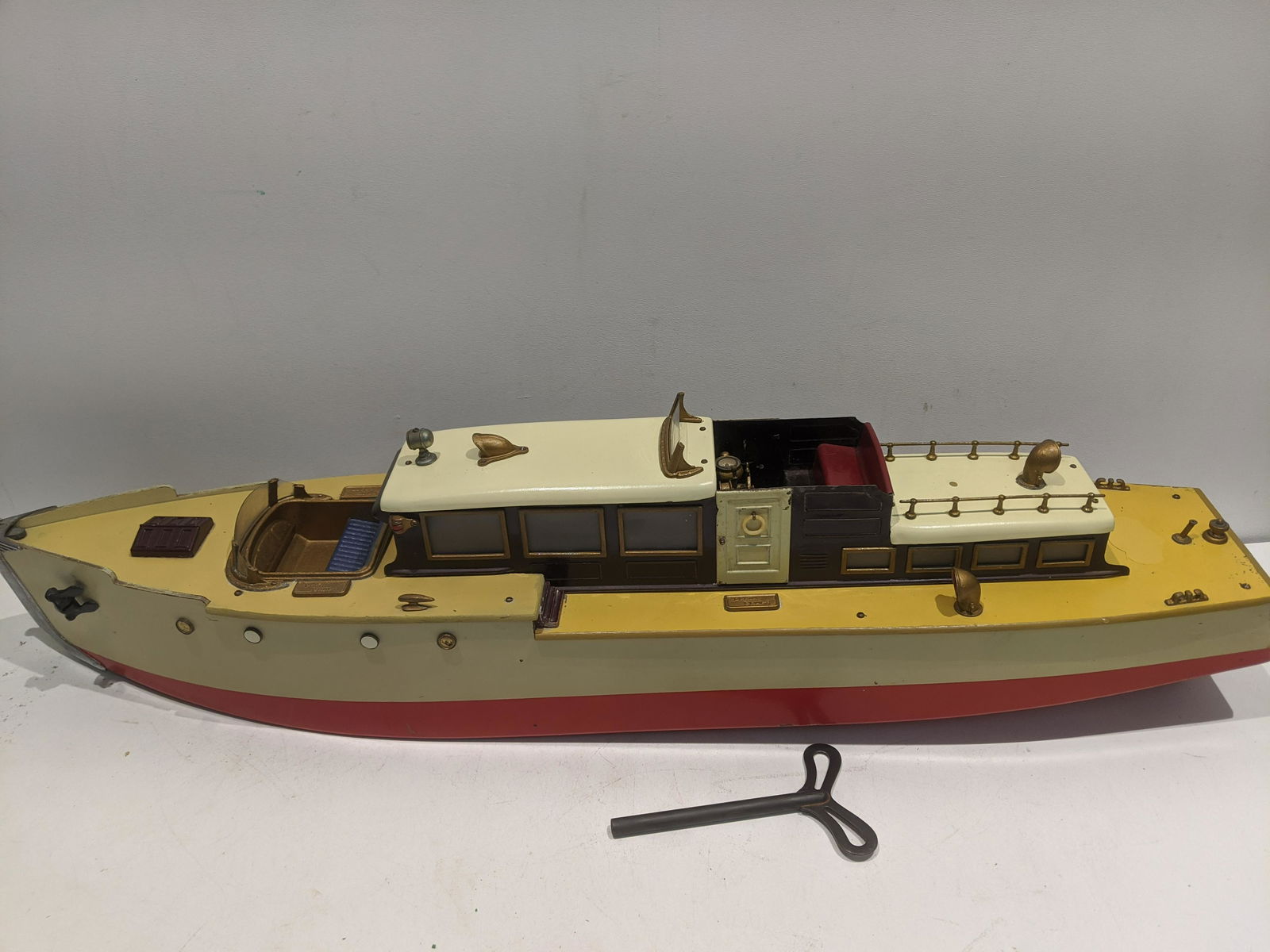 Orkin Craft Wind-up Large Oakland Boat (1 of 10)
