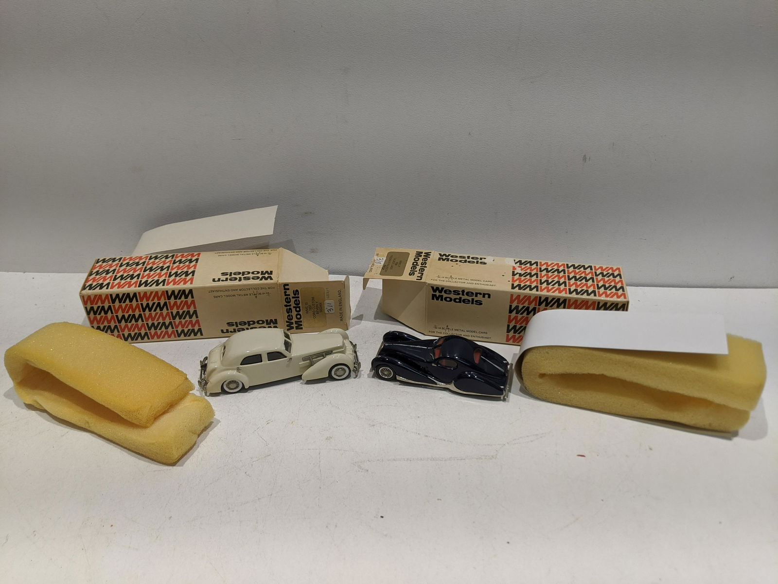 Lot 2 Western Models Cord & Talbot Lago Die Cast Cars (1 of 6)