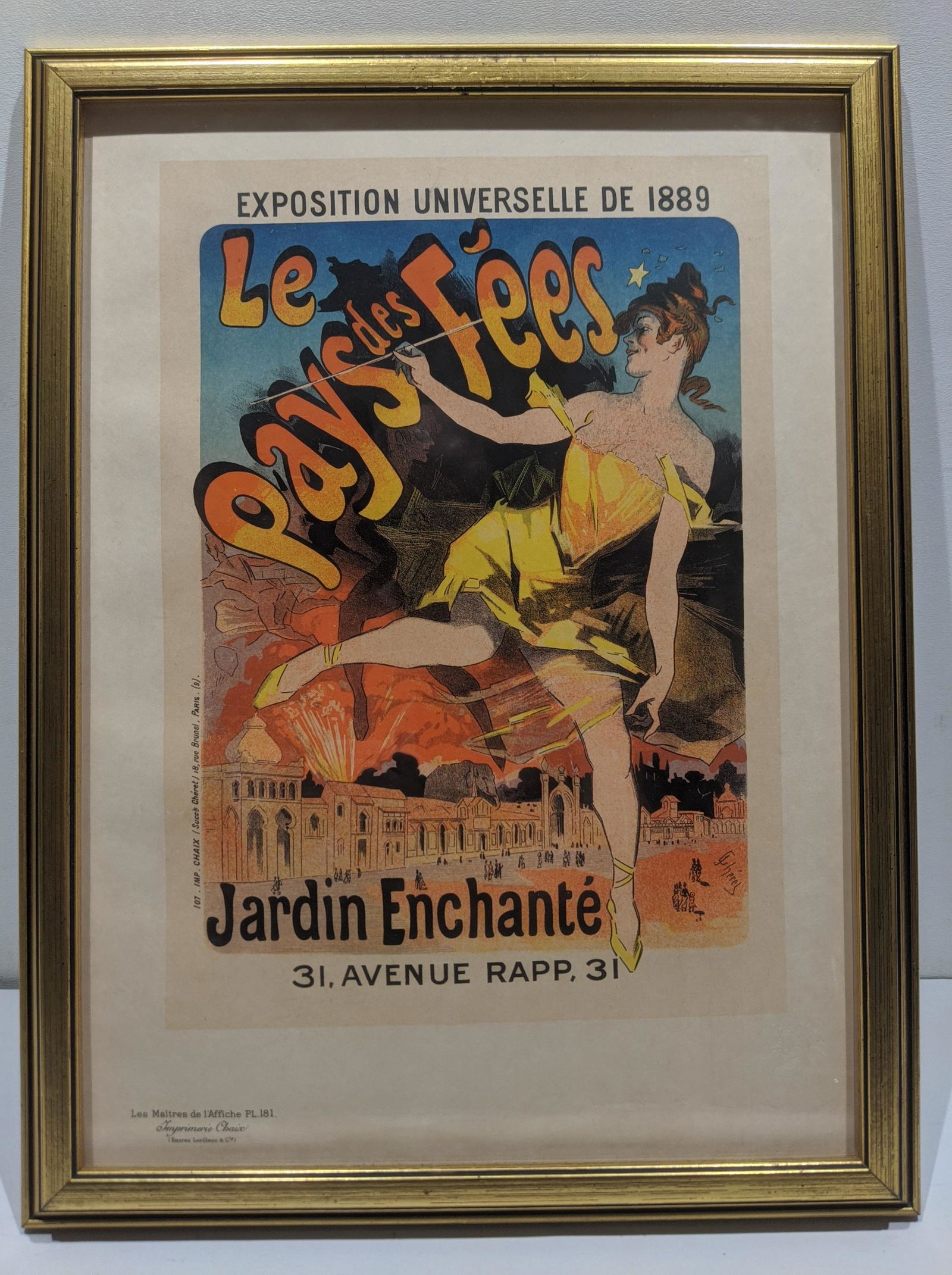 Original Les Maitres L'affiche PL 181 Le Pays des F'ees (1 of 8)