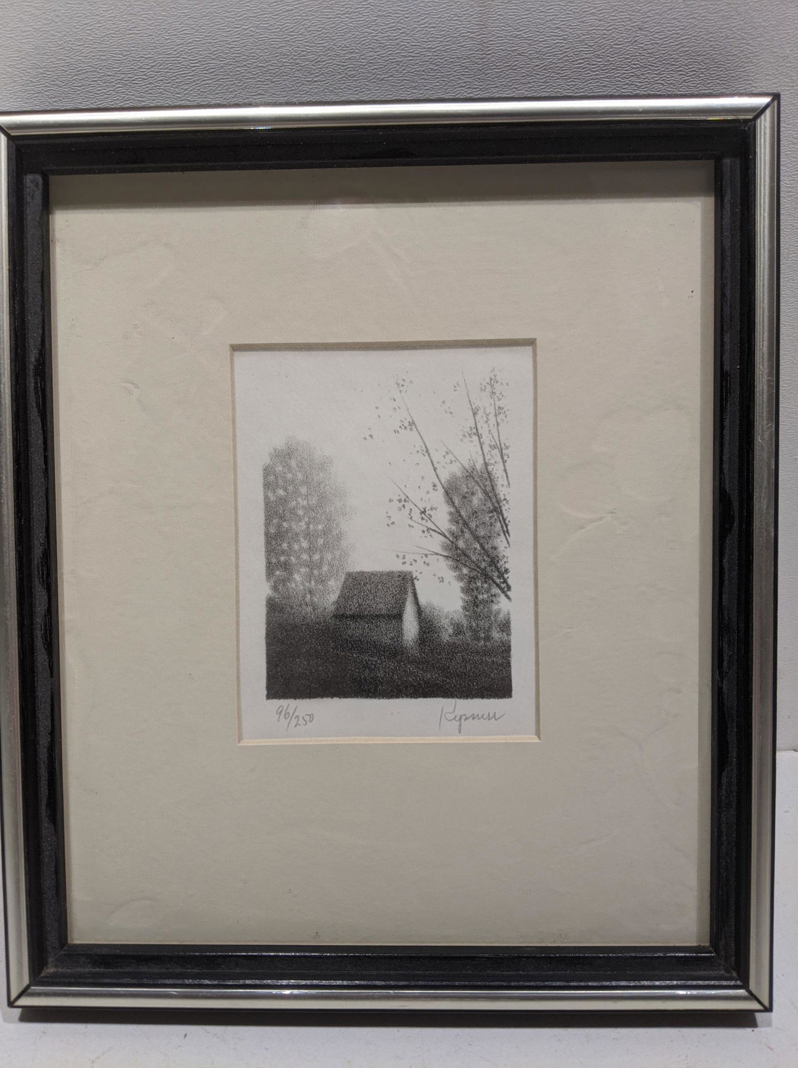 Robert Kipniss Apple Shed Small Ltd Ed Etching (1 of 8)