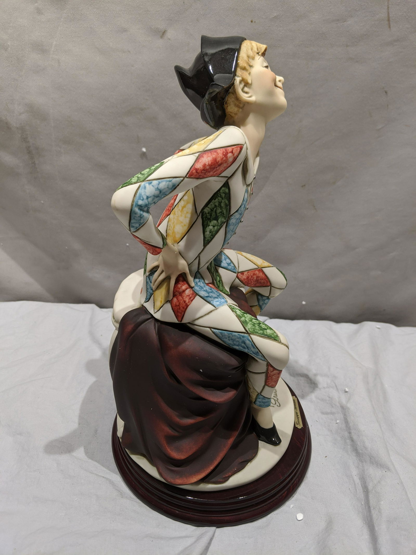 Giuseppe Armani Florence Sculpture Harlequin Signed (1 of 5)