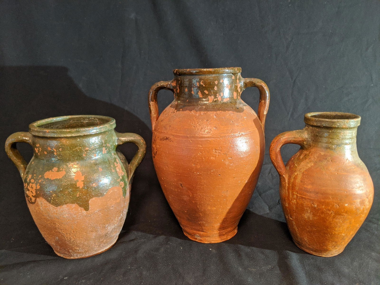 Lot 3 Large Turkish Art Pottery Pots (1 of 10)
