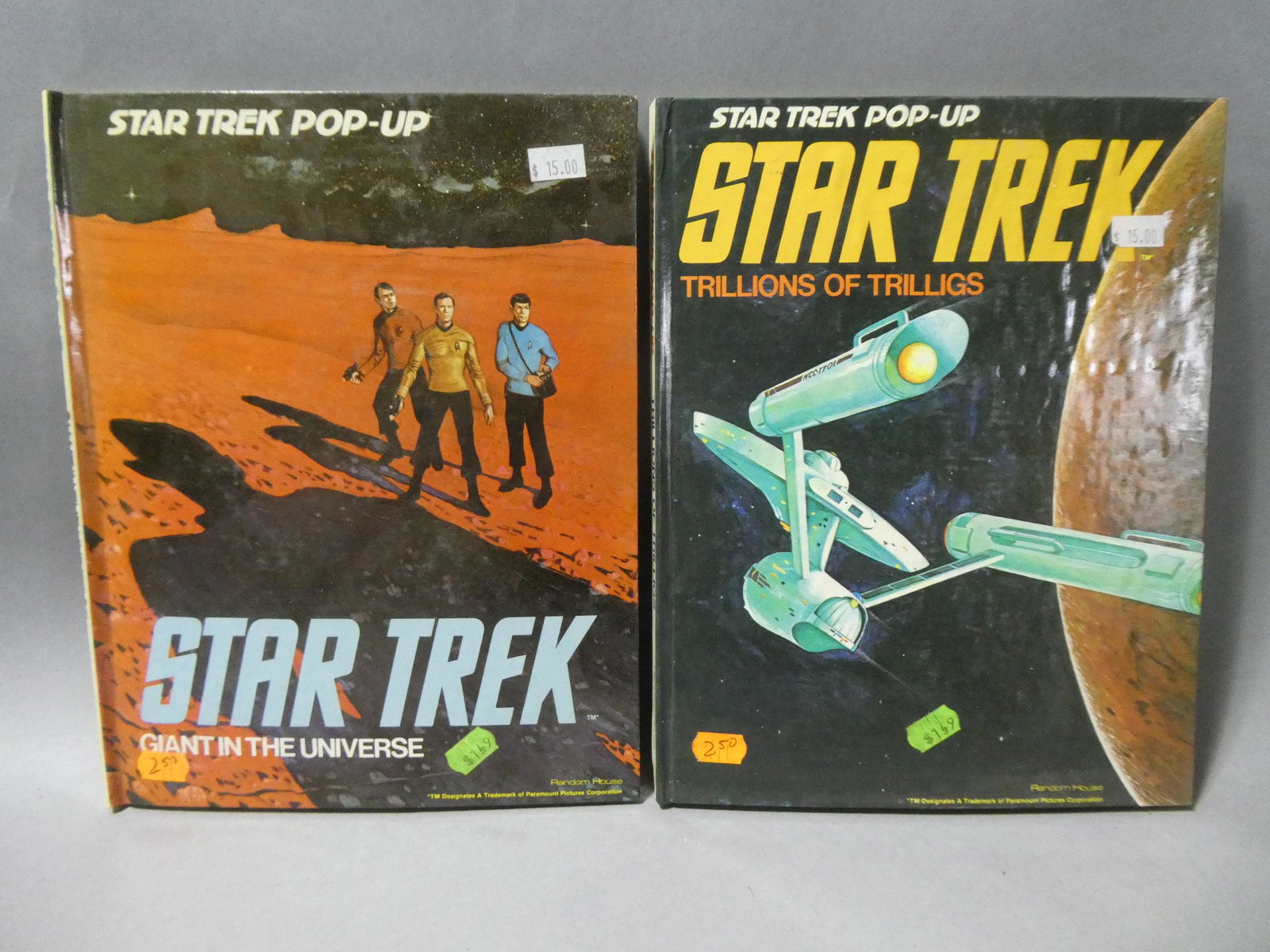 2 Star Trek Pop-up Trillions of Trilligs & Giant (1 of 5)