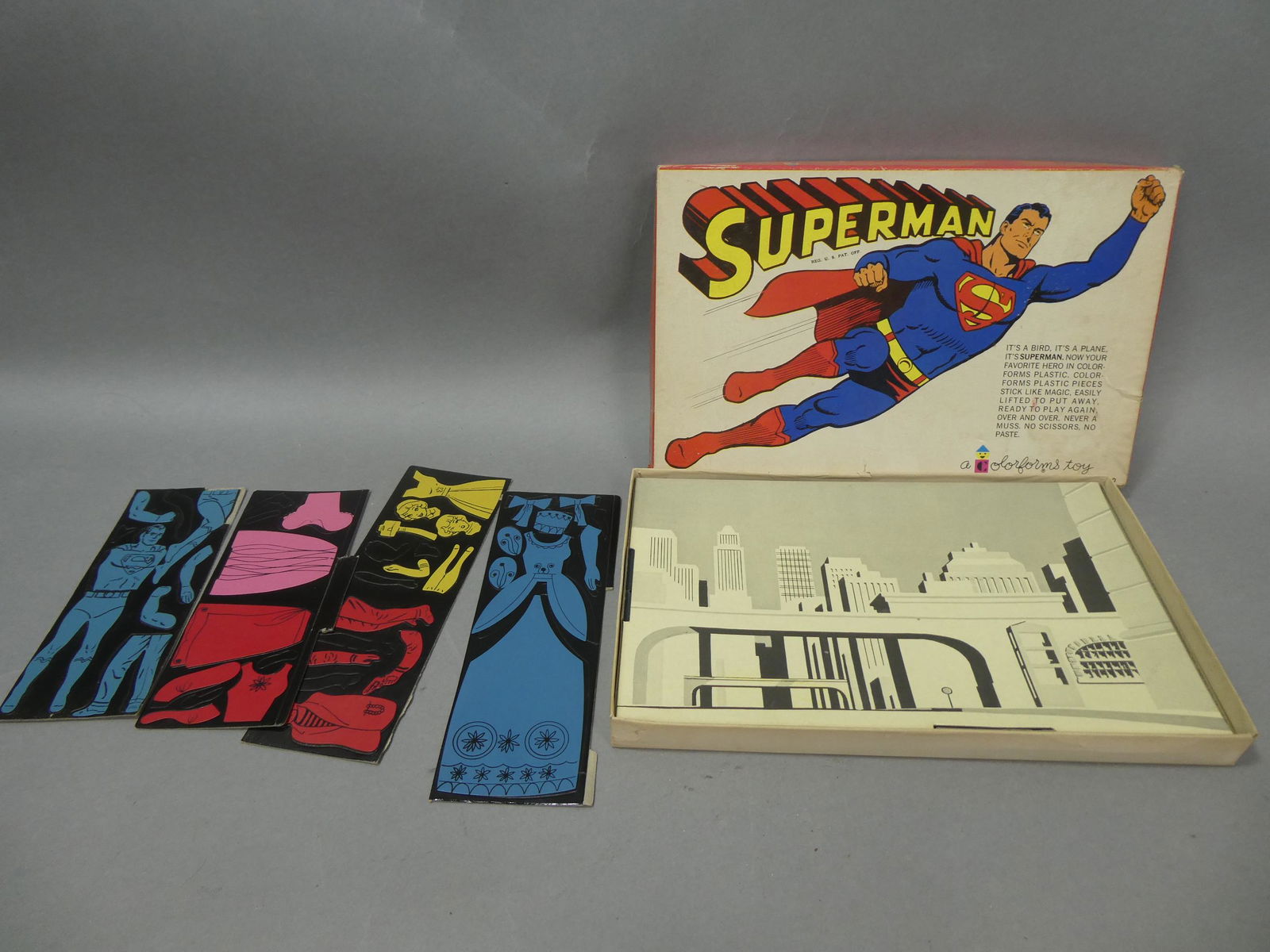1964 Superman Coloform Set in Box (1 of 4)