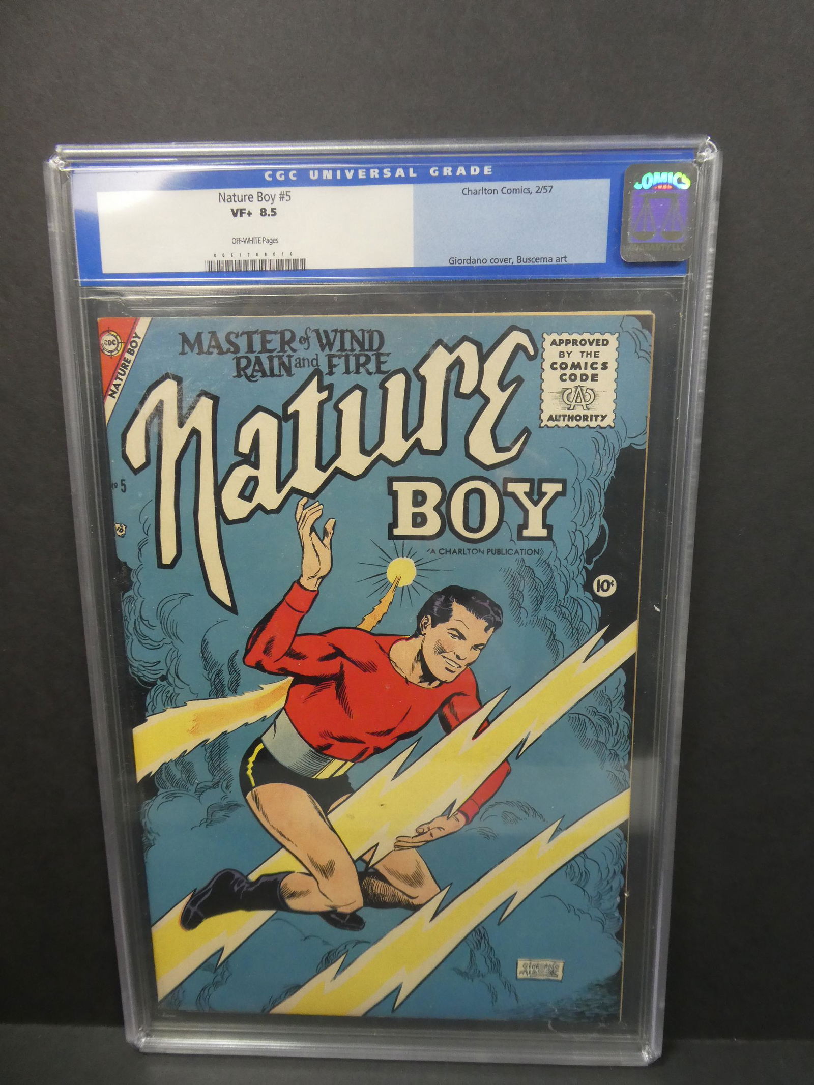 Nature Boy #5 Graded Carlton Comic VF+ 8.5 (1 of 5)