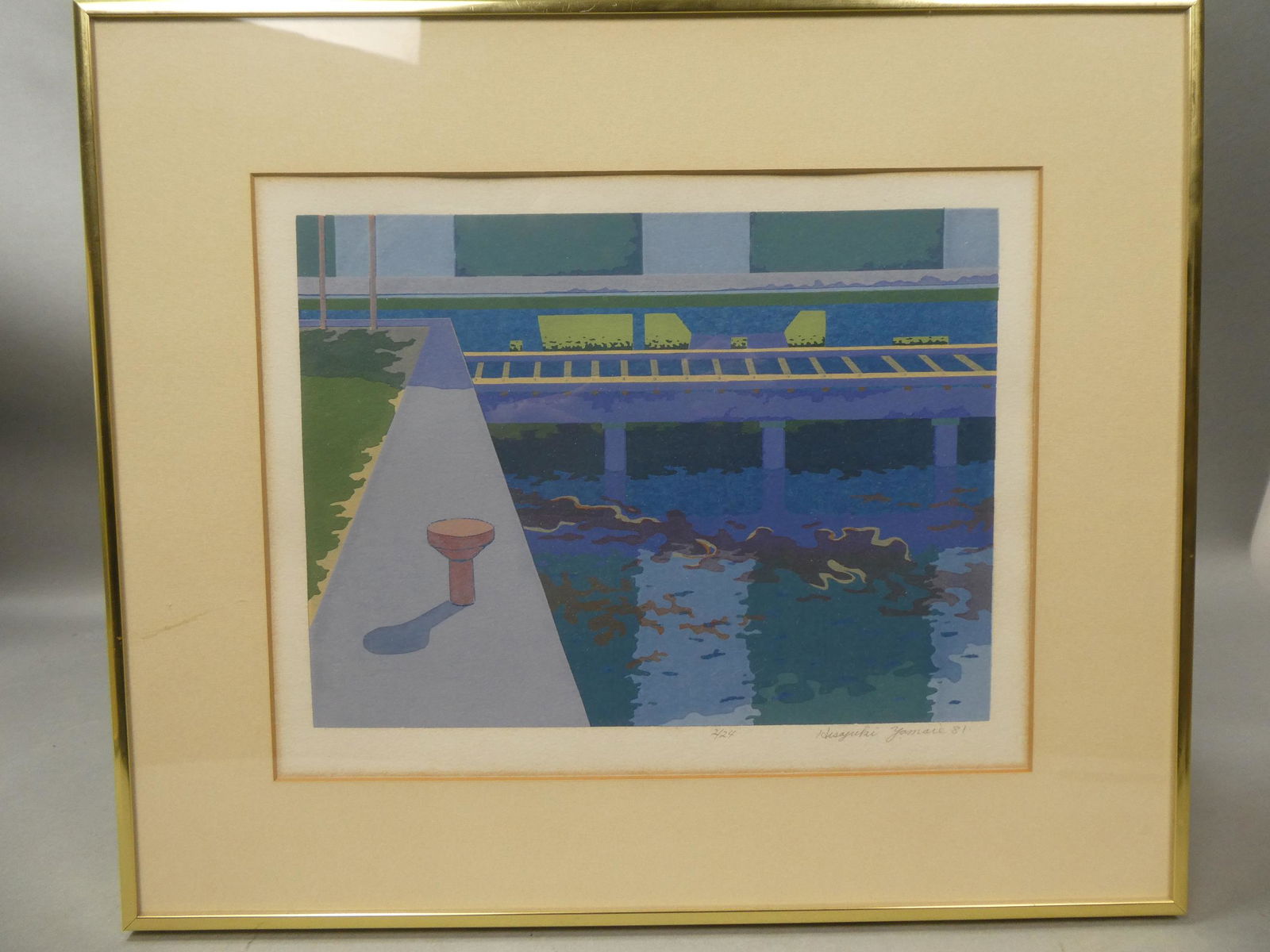 1981 Hisayuki Yamaie Ltd Ed Lithograph 2/24 (1 of 10)