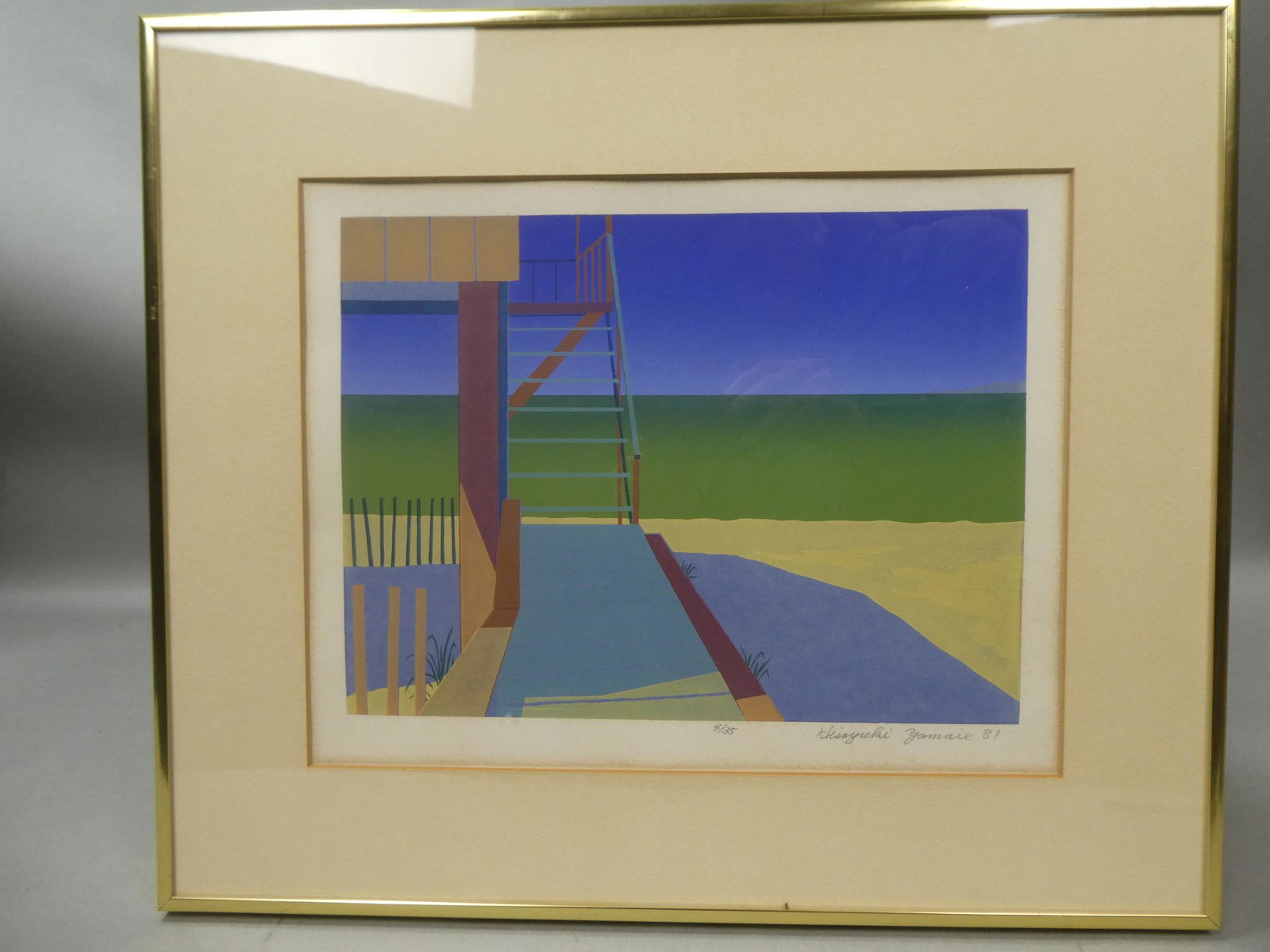 1981 Hisayuki Yamaie Ltd Ed Lithograph 2/24 (1 of 9)