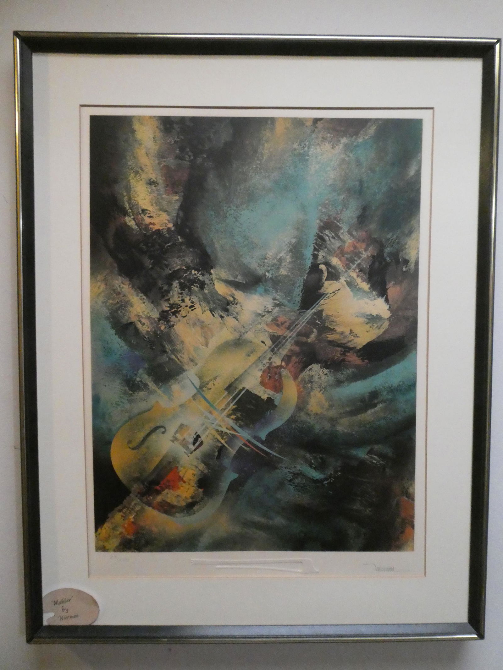 1976 Leonardo Nierman Mahler Ltd Ed Litho (1 of 11)