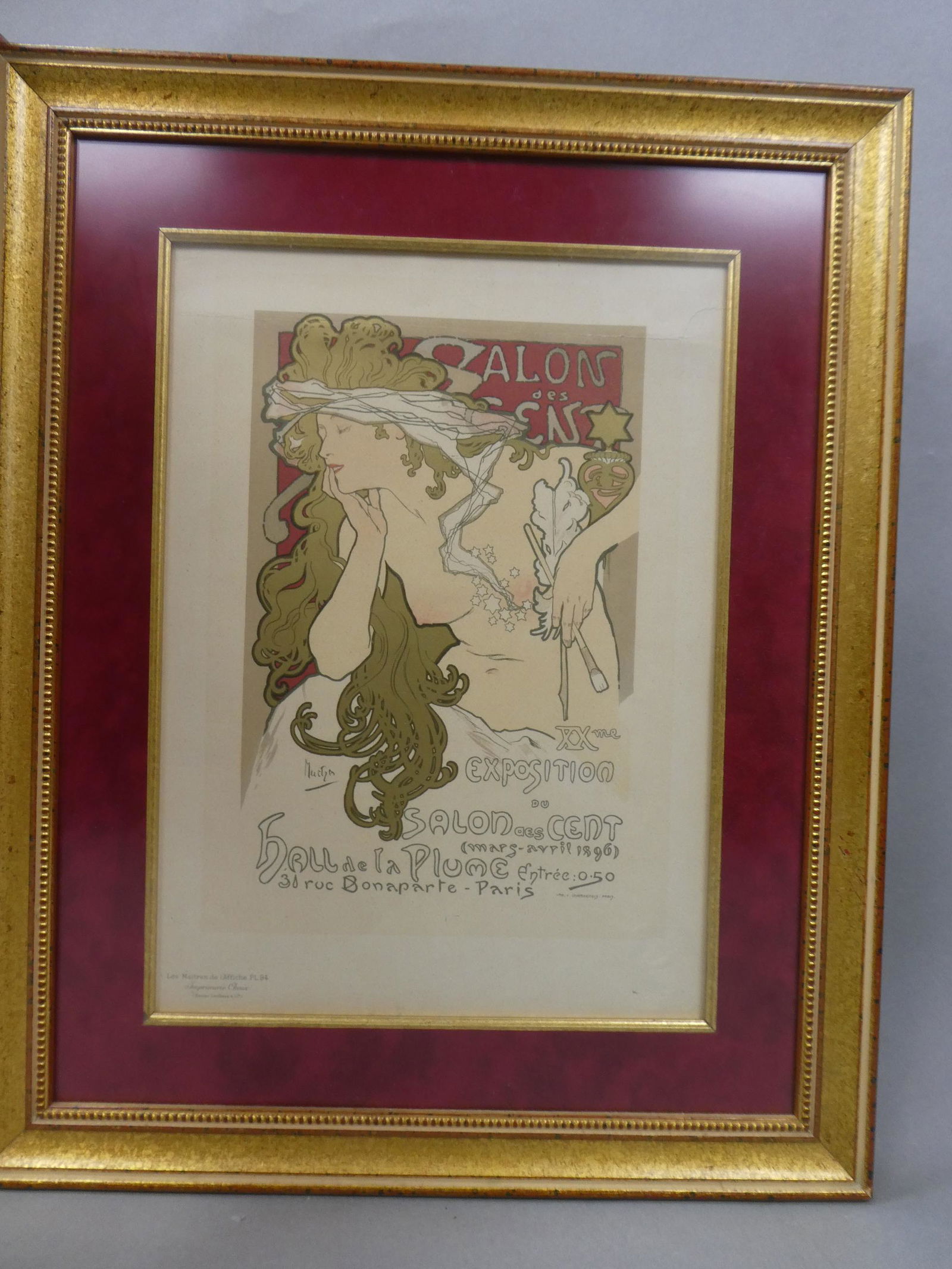 Mucha Salon des Cent PL 94  Maitres de L'Affiche Litho (1 of 10)